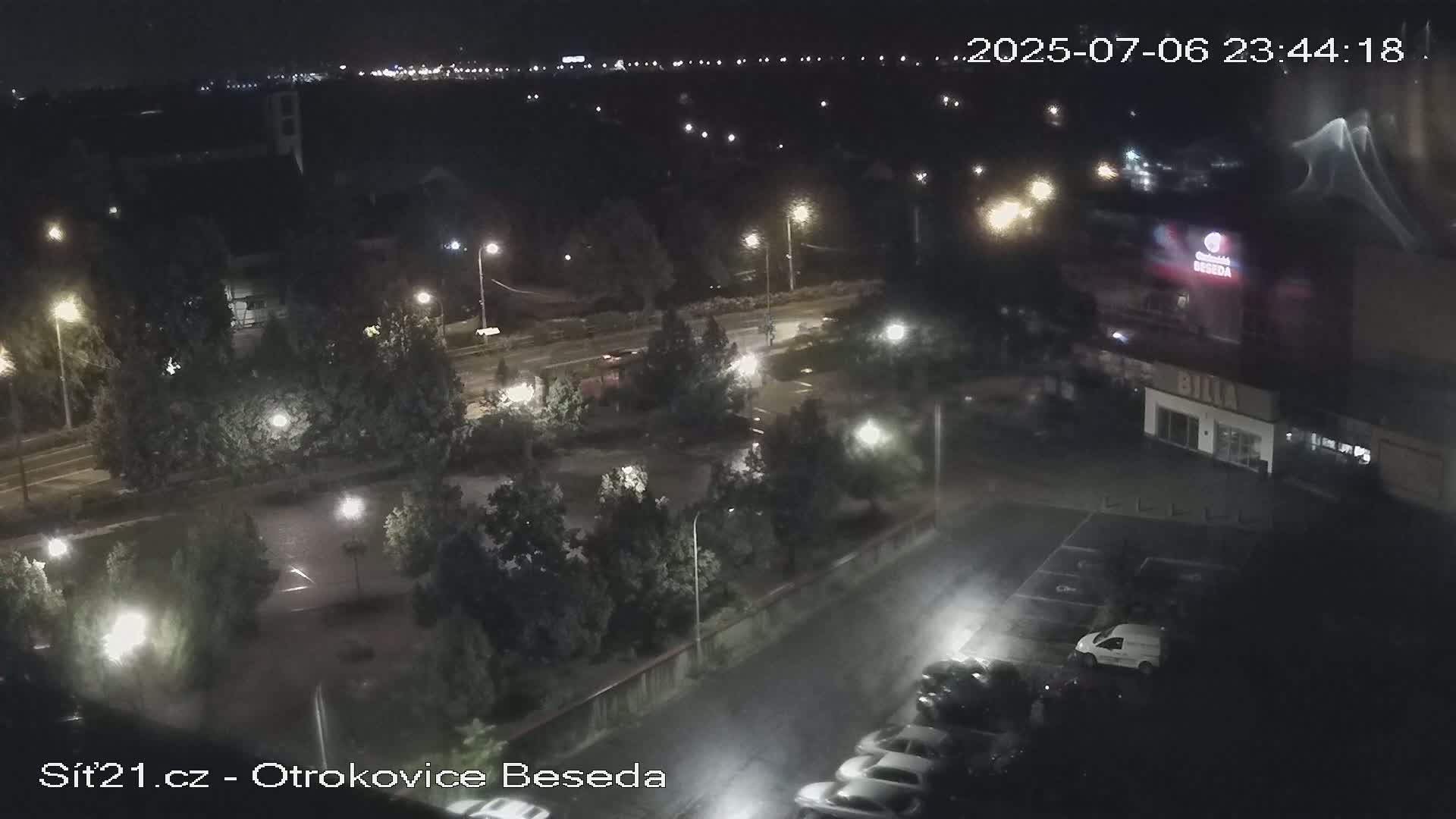 Otrokovice East View Skyline Live Cam - Otrokovice, Zlin, Czechia