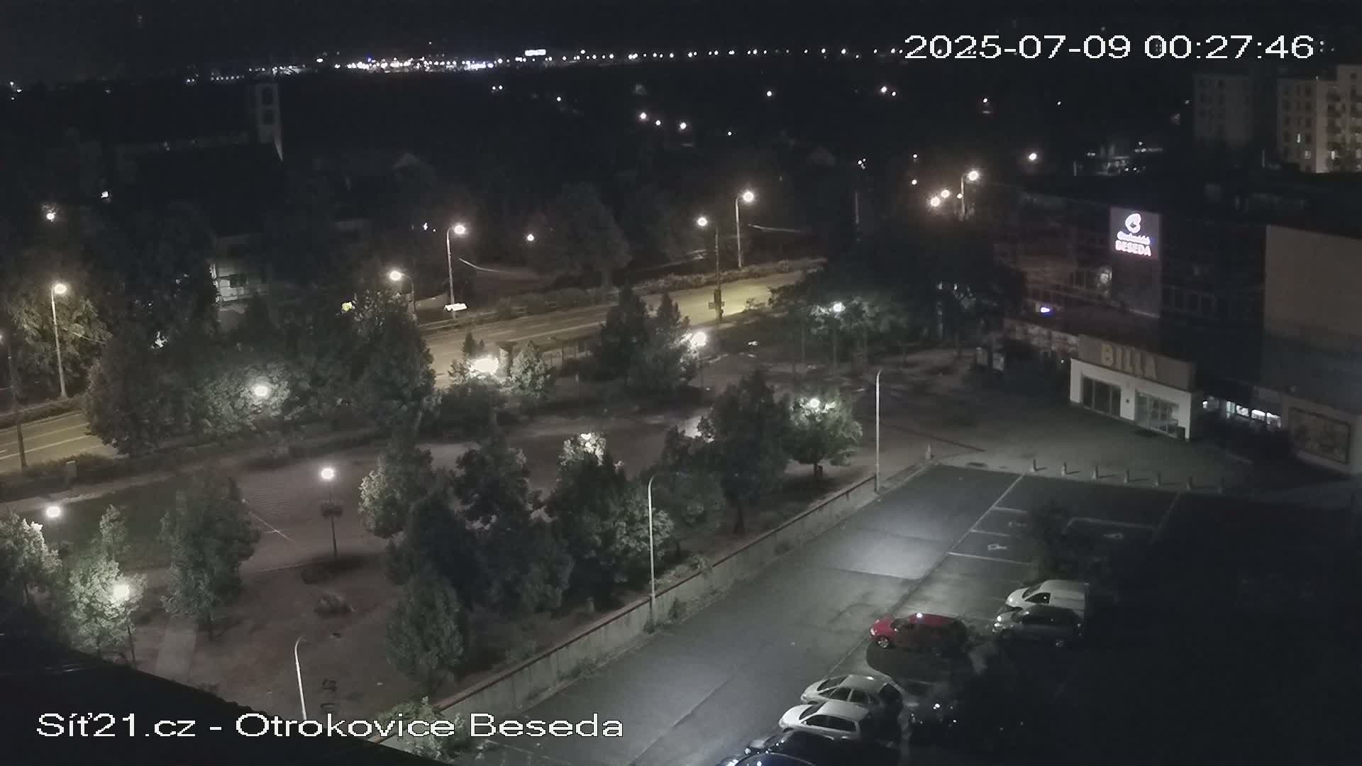 Otrokovice East View Skyline Live Cam - Otrokovice, Zlin, Czechia