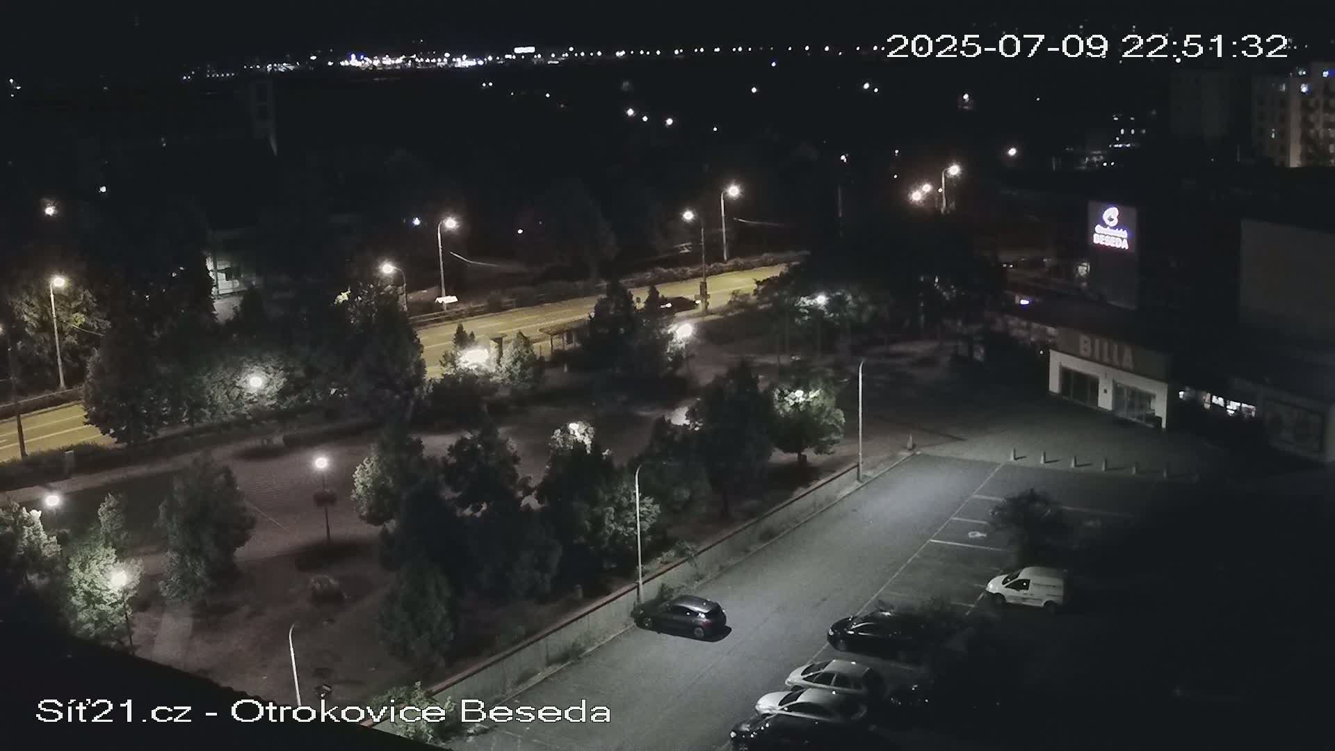 Otrokovice East View Skyline Live Cam - Otrokovice, Zlin, Czechia