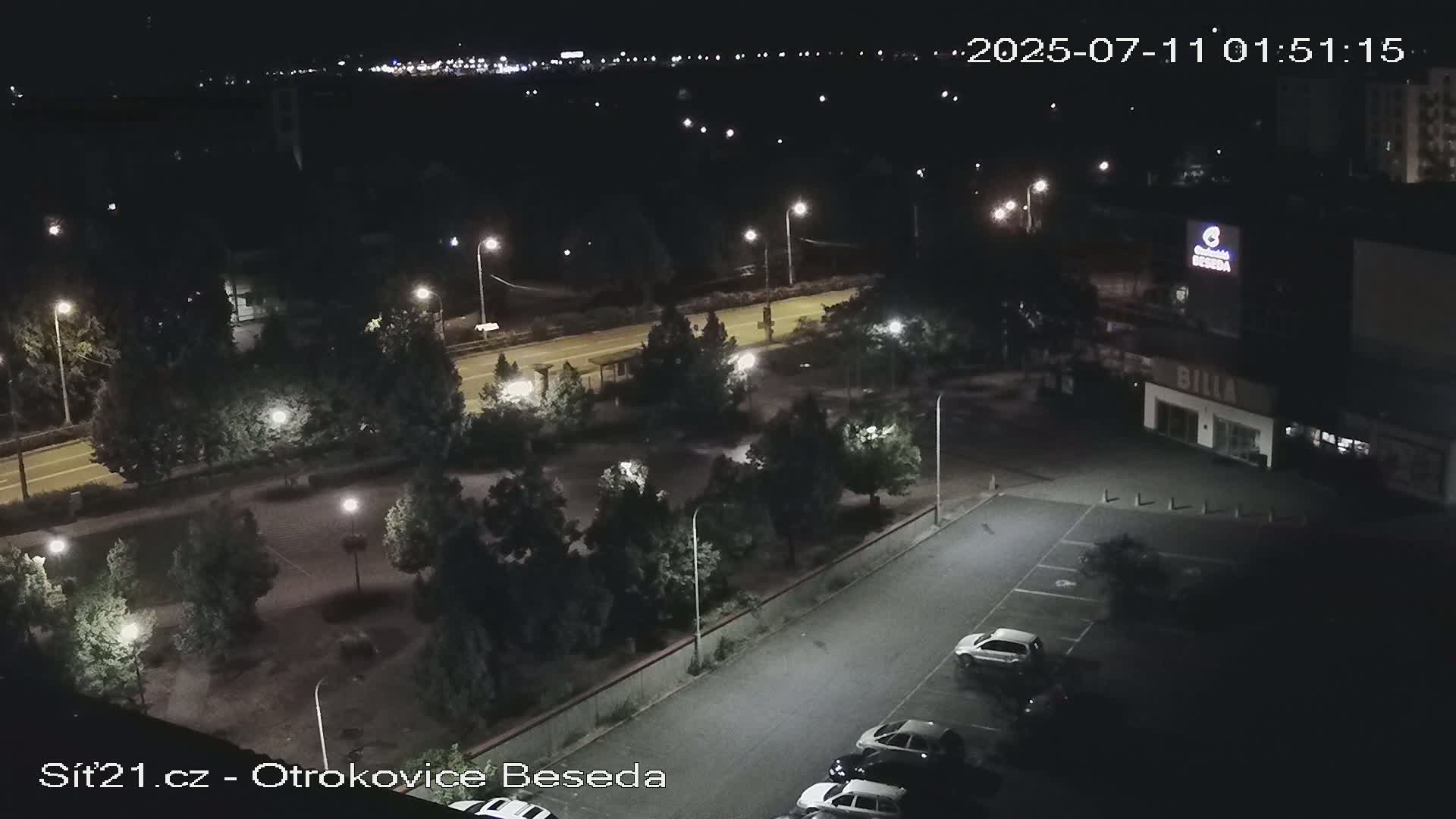 Otrokovice East View Skyline Live Cam - Otrokovice, Zlin, Czechia