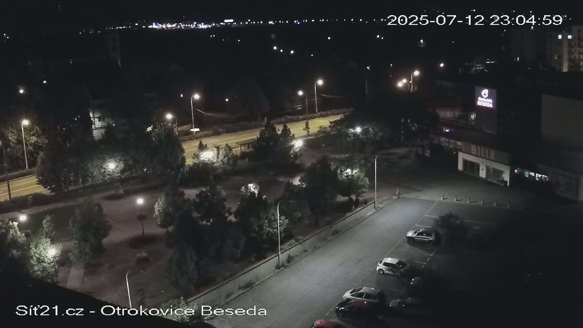 Otrokovice East View Skyline Live Cam - Otrokovice, Zlin, Czechia