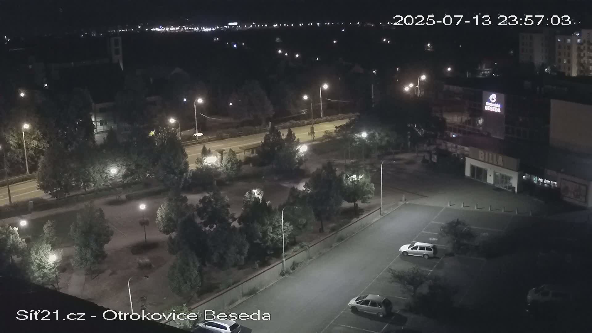 Otrokovice East View Skyline Live Cam - Otrokovice, Zlin, Czechia