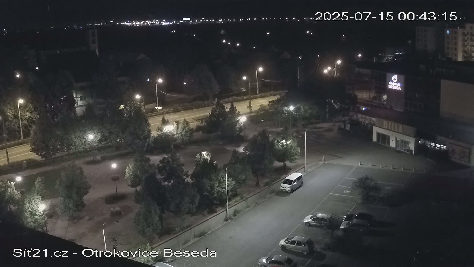 Otrokovice East View Skyline Live Cam - Otrokovice, Zlin, Czechia