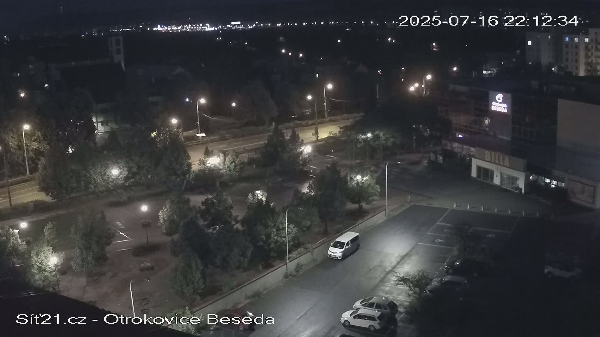 Otrokovice East View Skyline Live Cam - Otrokovice, Zlin, Czechia