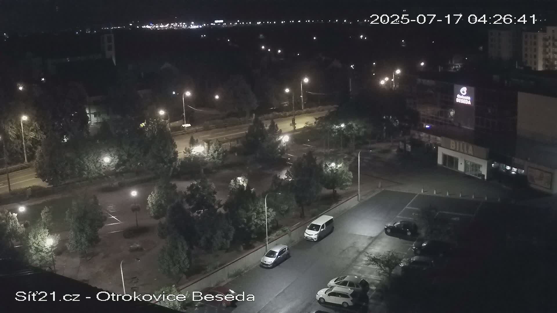 Otrokovice East View Skyline Live Cam - Otrokovice, Zlin, Czechia