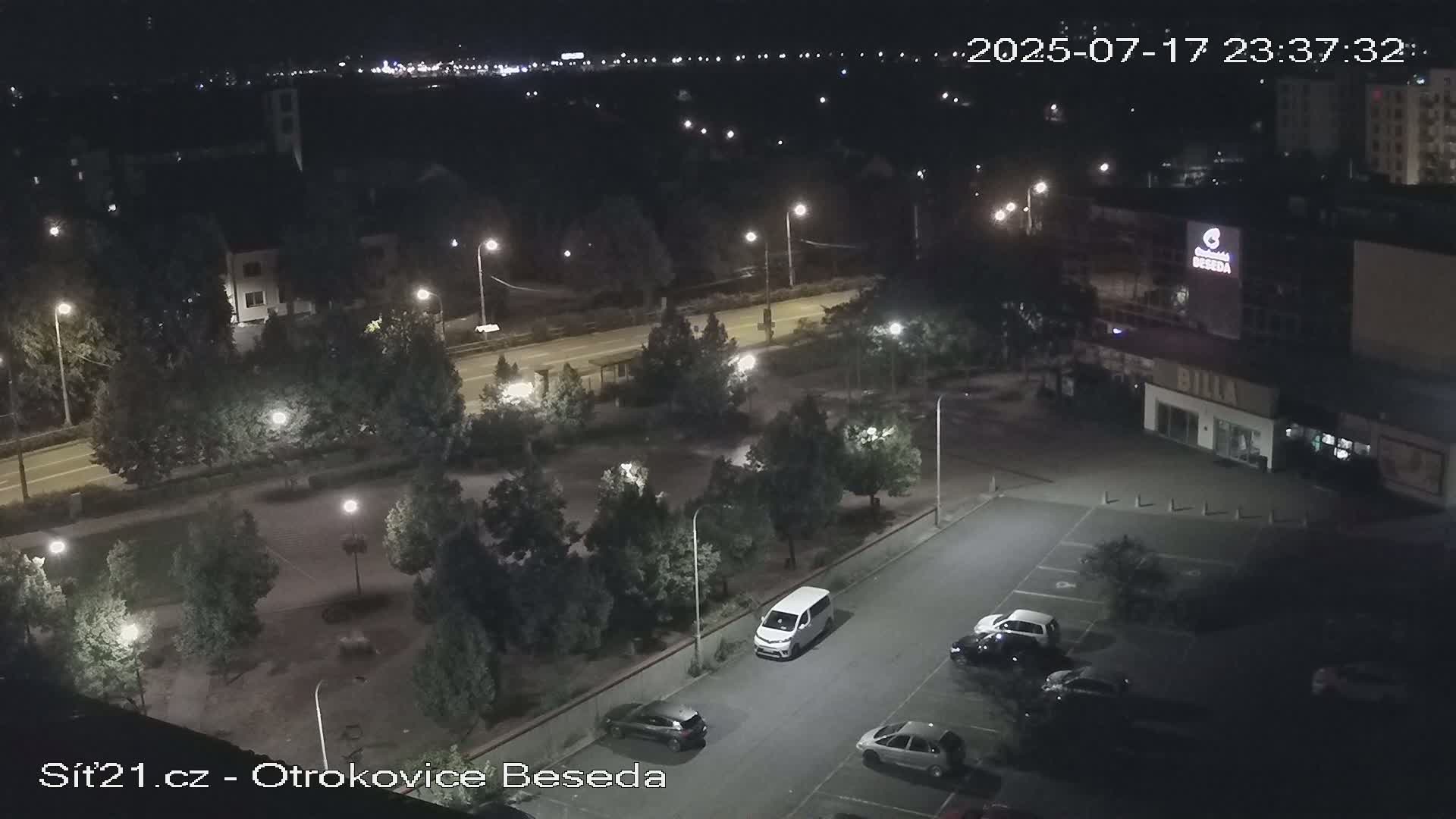 Otrokovice East View Skyline Live Cam - Otrokovice, Zlin, Czechia