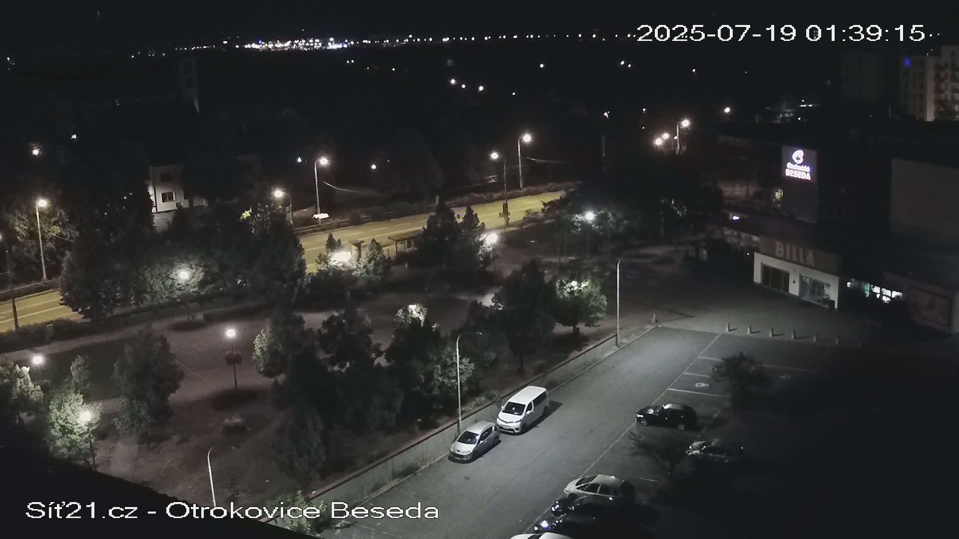 Otrokovice East View Skyline Live Cam - Otrokovice, Zlin, Czechia