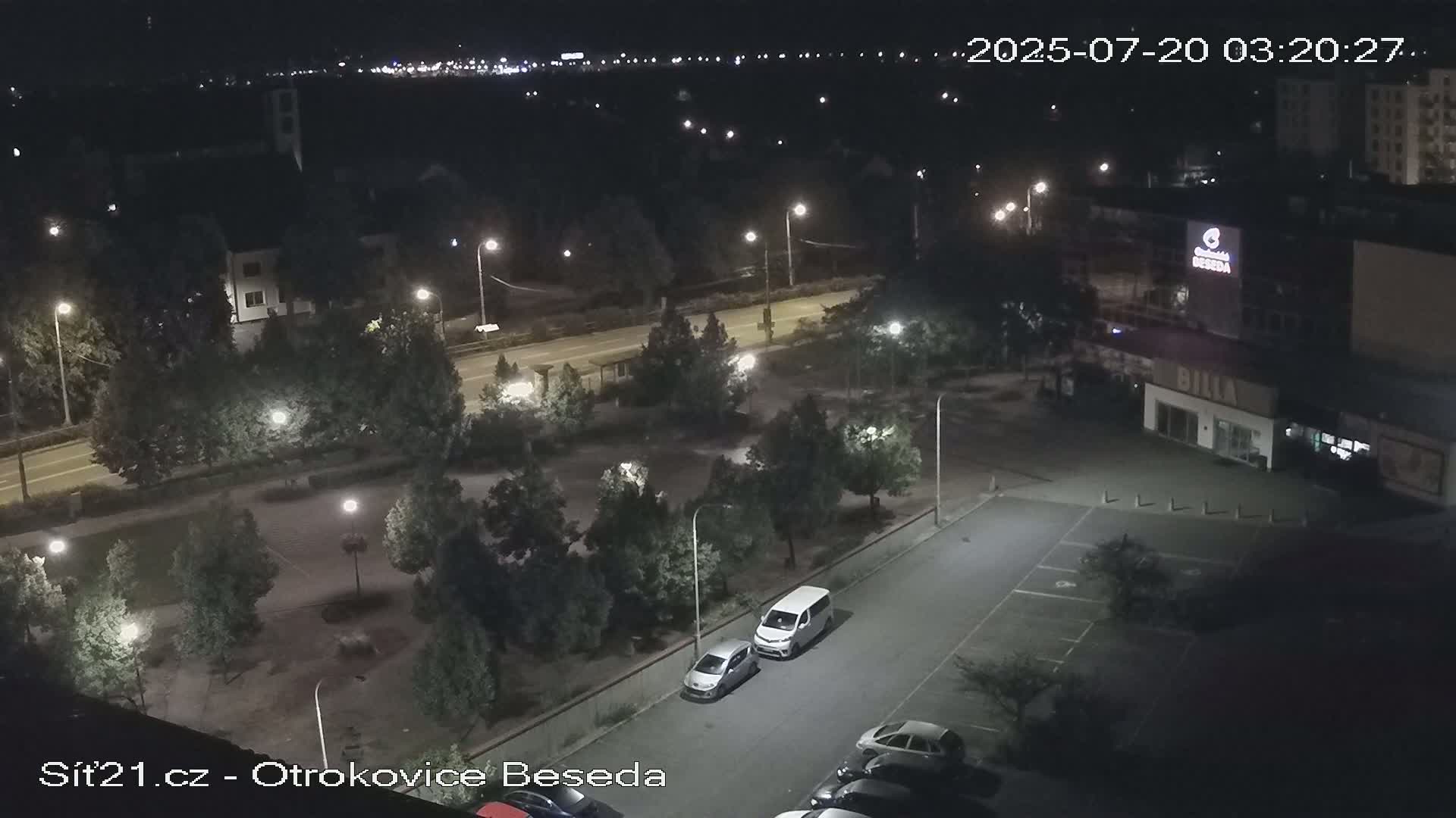 Otrokovice East View Skyline Live Cam - Otrokovice, Zlin, Czechia