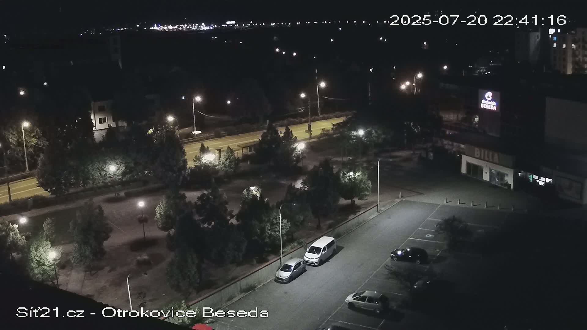 Otrokovice East View Skyline Live Cam - Otrokovice, Zlin, Czechia