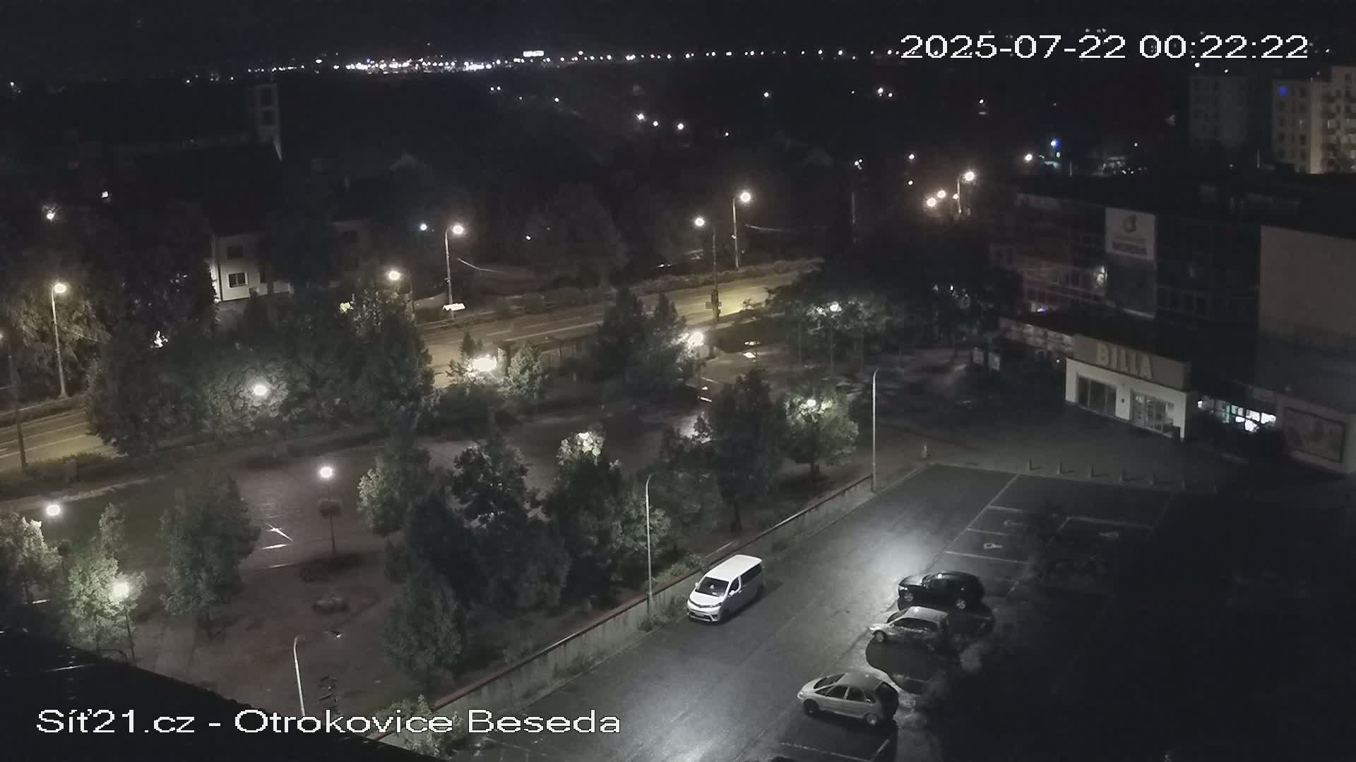 Otrokovice East View Skyline Live Cam - Otrokovice, Zlin, Czechia