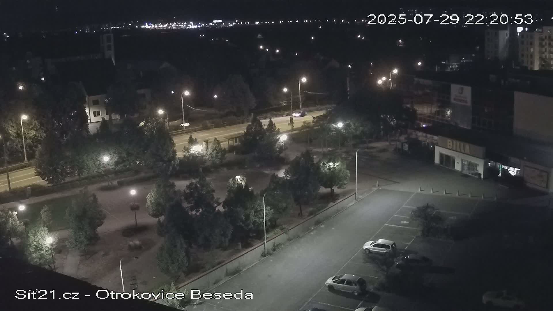 Otrokovice East View Skyline Live Cam - Otrokovice, Zlin, Czechia