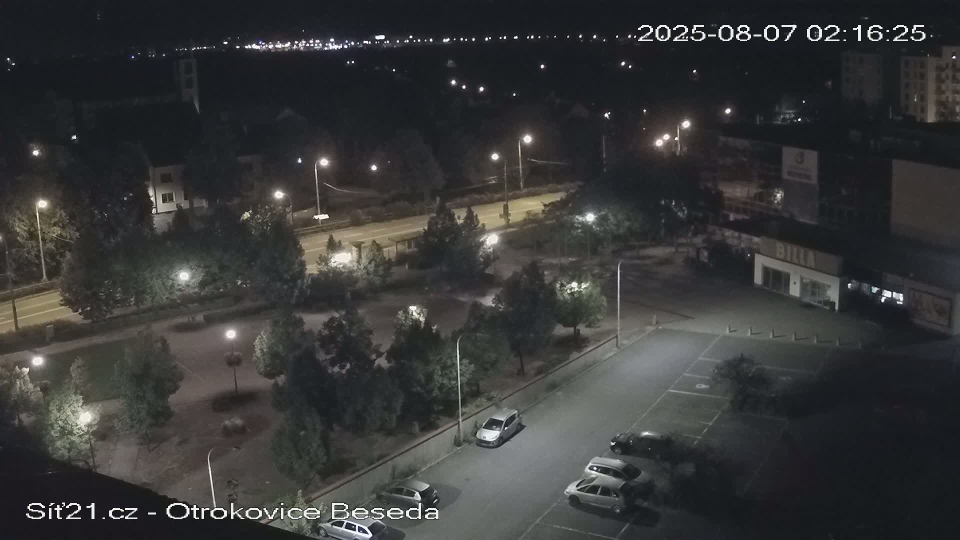 Otrokovice East View Skyline Live Cam - Otrokovice, Zlin, Czechia