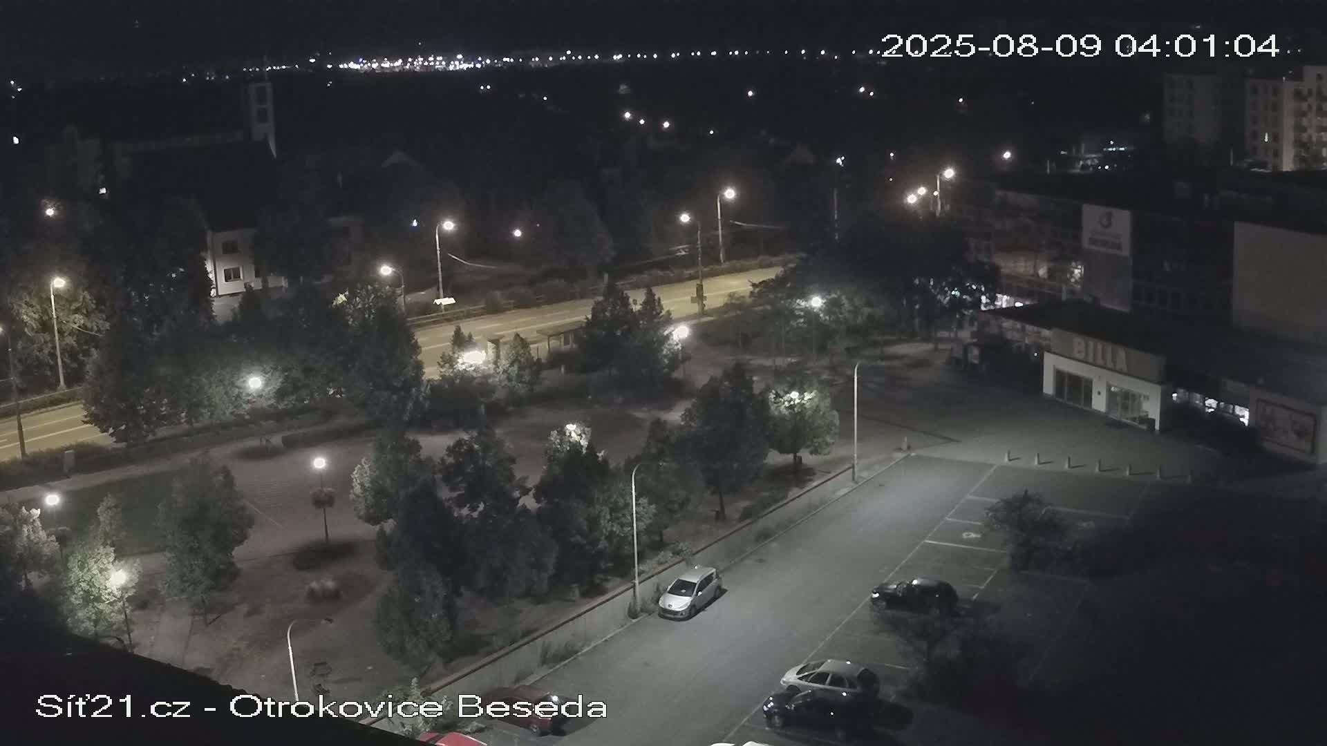 Otrokovice East View Skyline Live Cam - Otrokovice, Zlin, Czechia