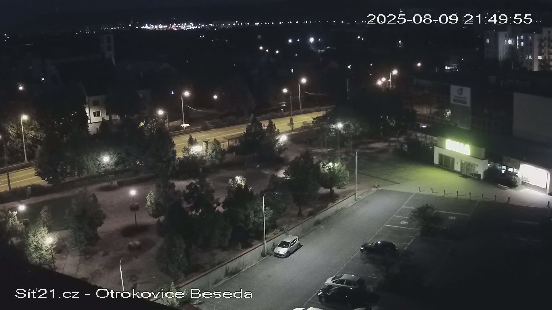 Otrokovice East View Skyline Live Cam - Otrokovice, Zlin, Czechia