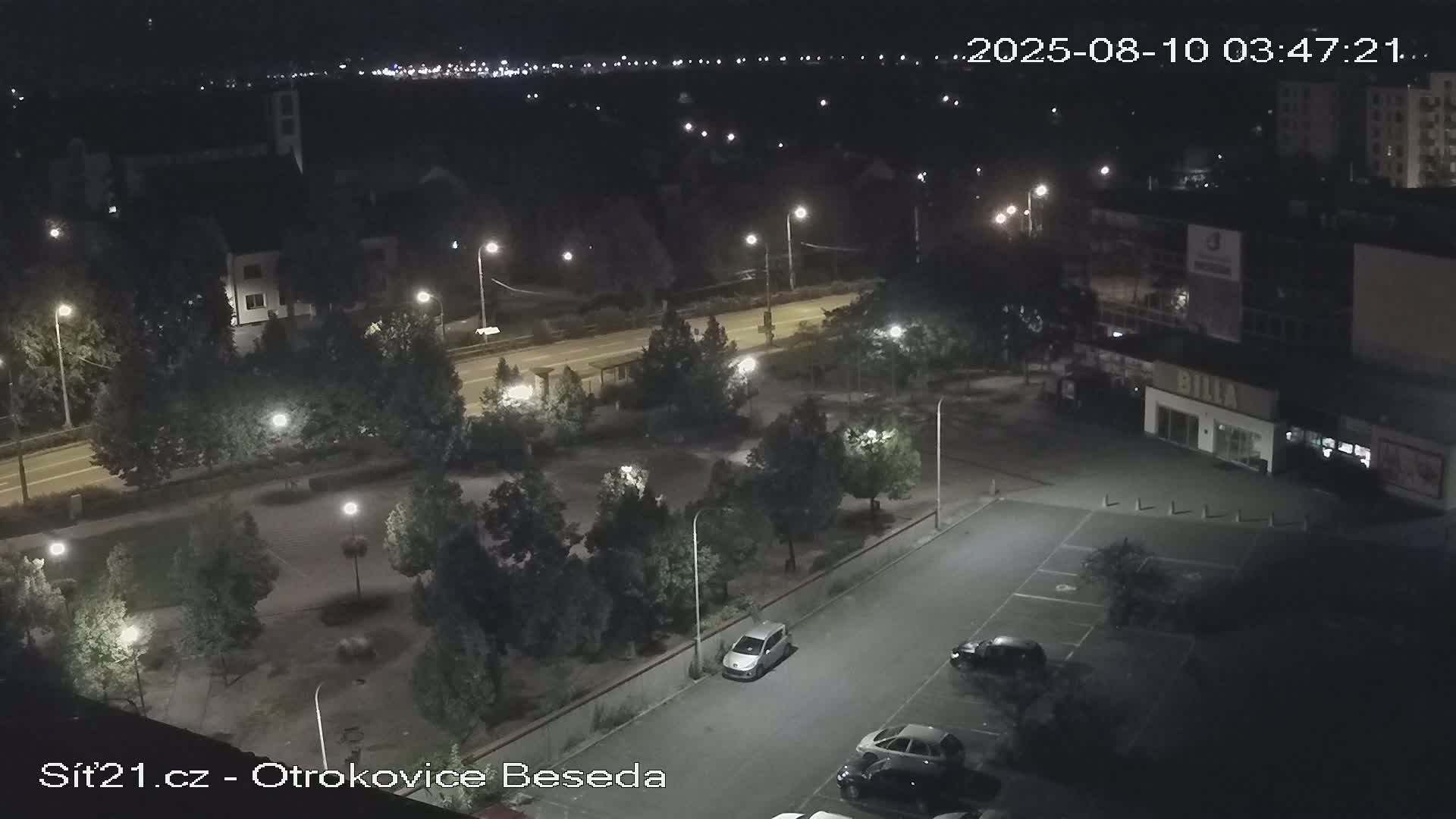 Otrokovice East View Skyline Live Cam - Otrokovice, Zlin, Czechia