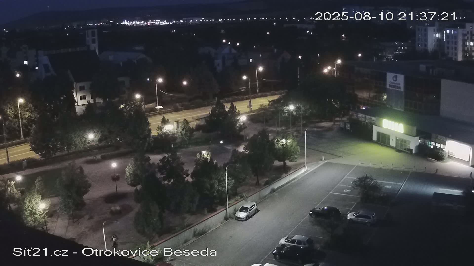 Otrokovice East View Skyline Live Cam - Otrokovice, Zlin, Czechia