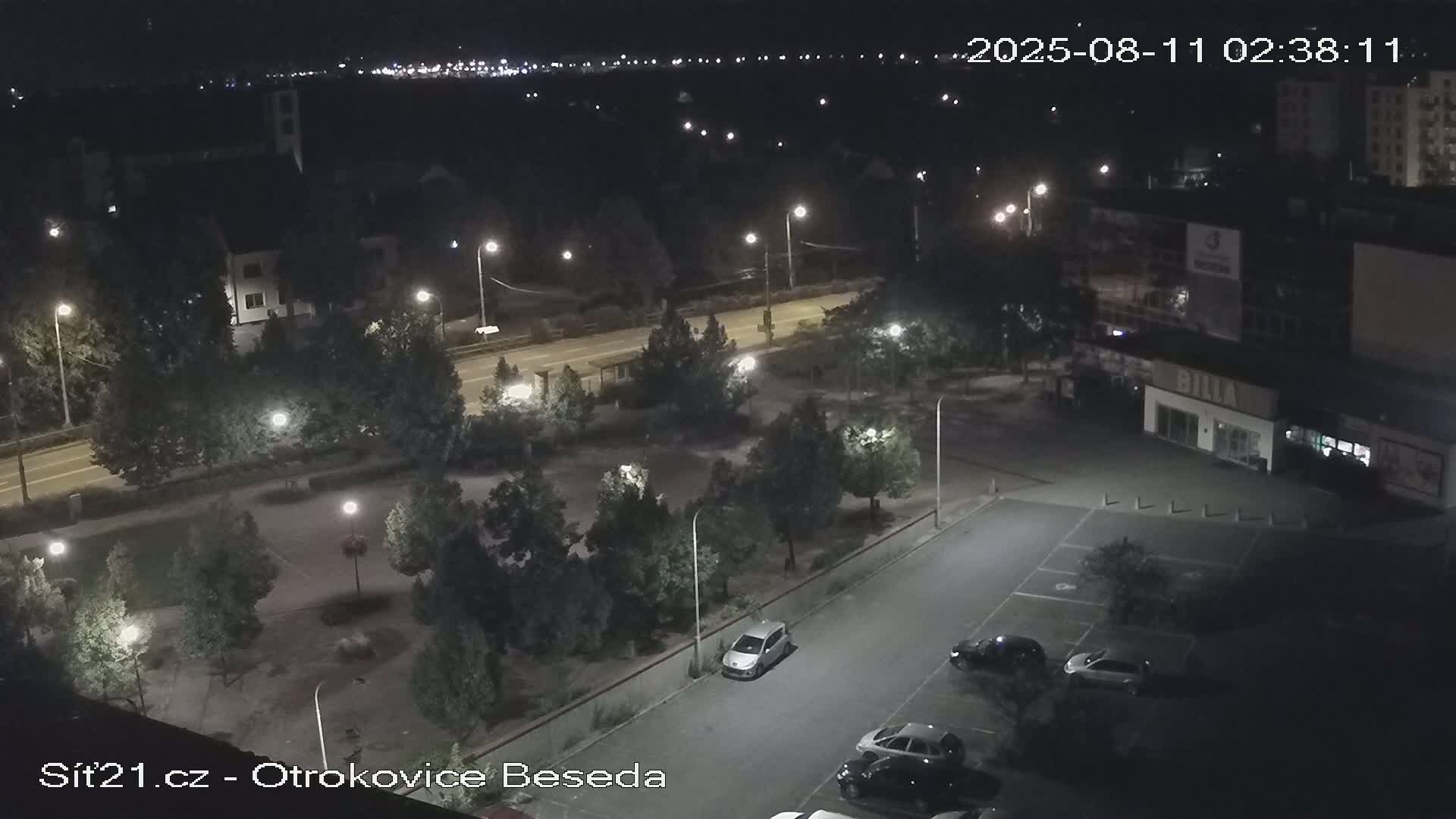 Otrokovice East View Skyline Live Cam - Otrokovice, Zlin, Czechia