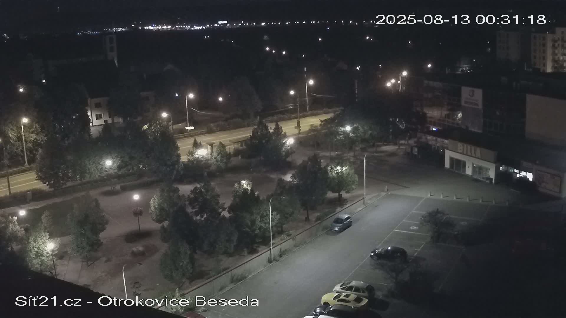 Otrokovice East View Skyline Live Cam - Otrokovice, Zlin, Czechia