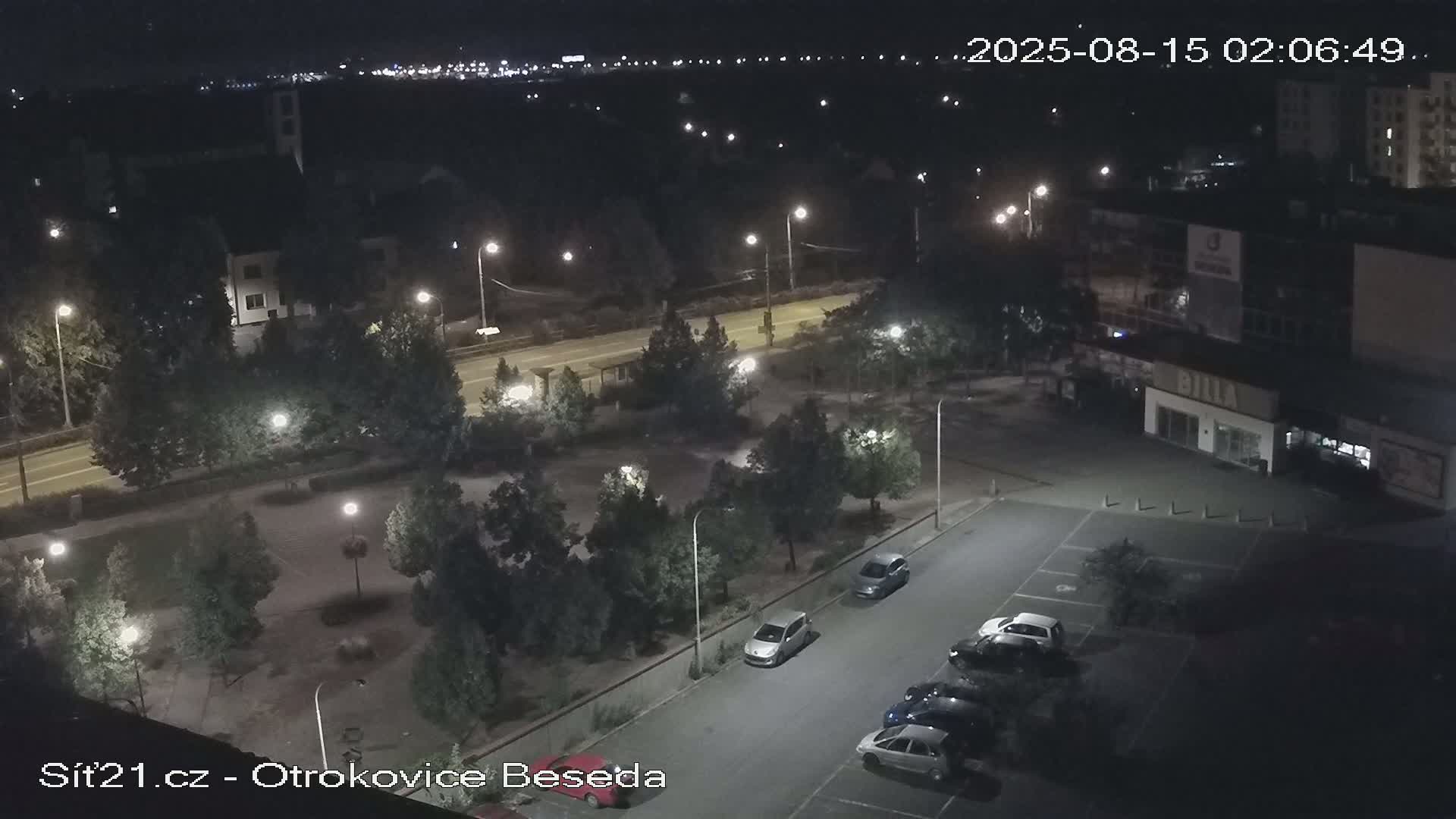 Otrokovice East View Skyline Live Cam - Otrokovice, Zlin, Czechia