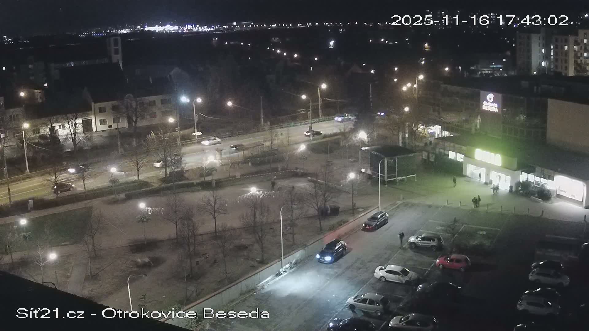 Otrokovice East View Skyline Live Cam - Otrokovice, Zlin, Czechia