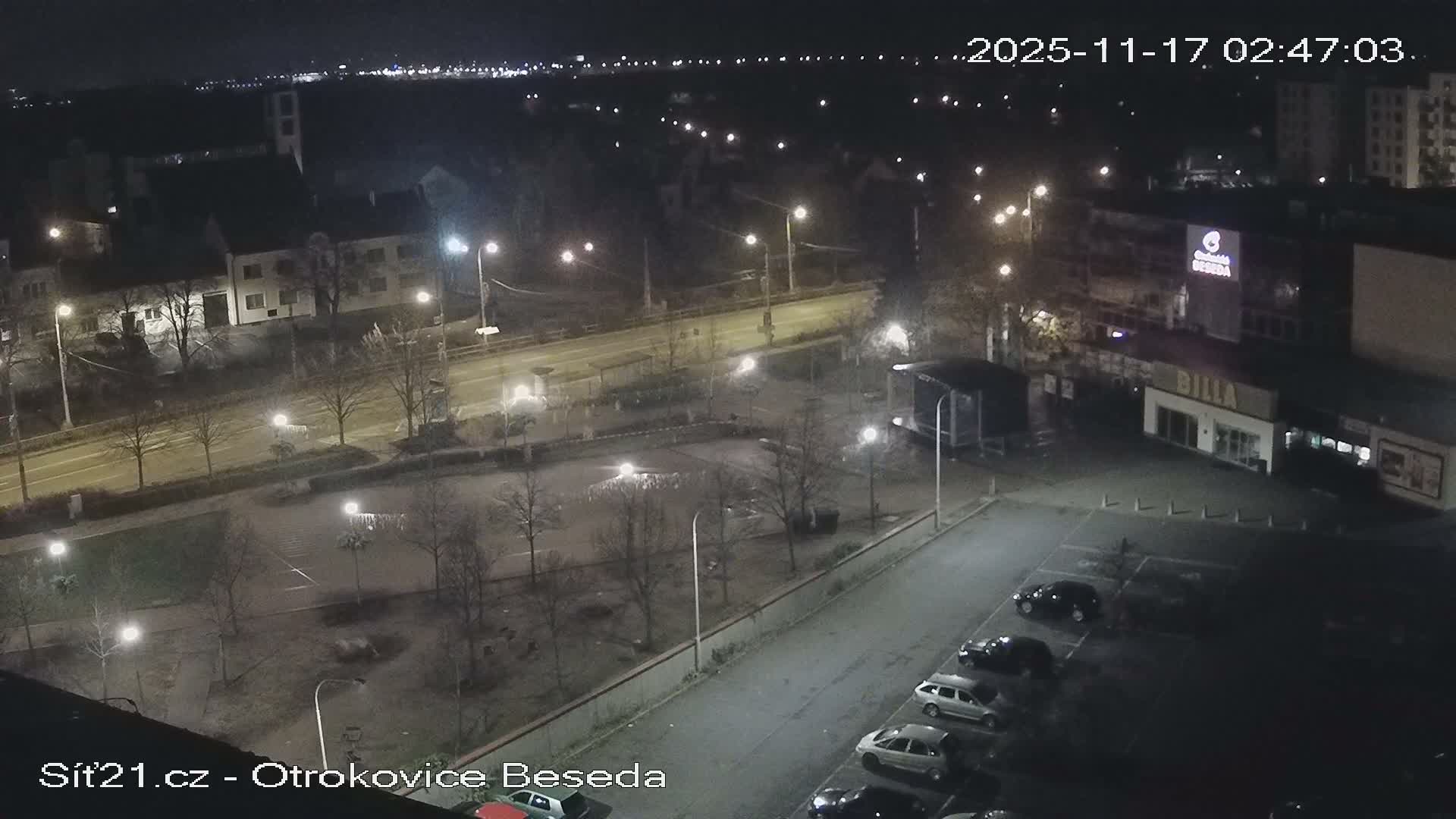 Otrokovice East View Skyline Live Cam - Otrokovice, Zlin, Czechia