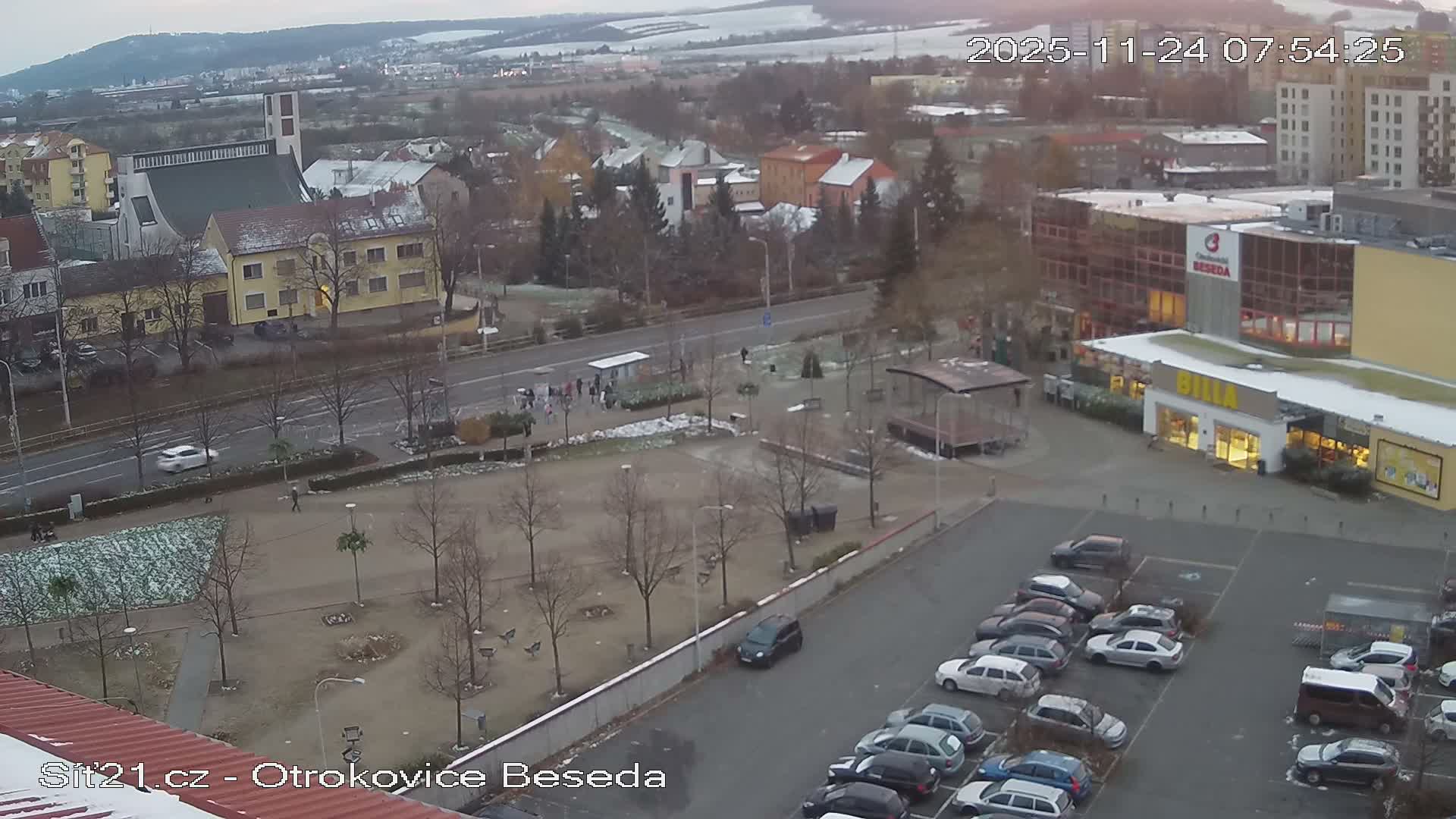 Otrokovice East View Skyline Live Cam - Otrokovice, Zlin, Czechia