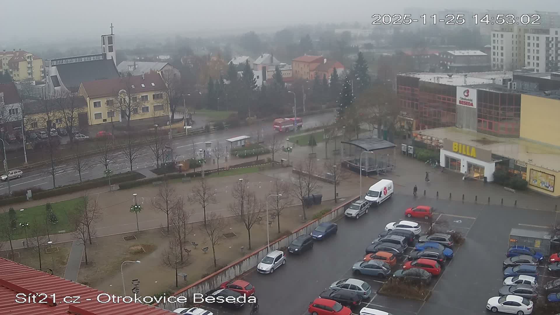 Otrokovice East View Skyline Live Cam - Otrokovice, Zlin, Czechia