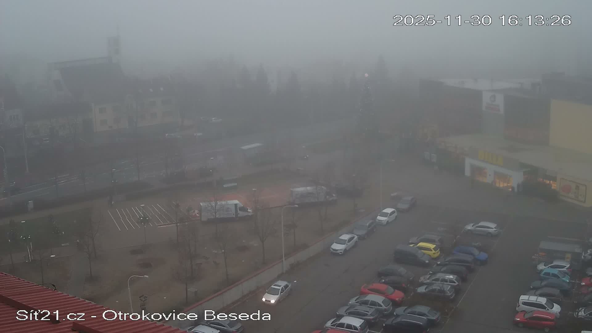 Otrokovice East View Skyline Live Cam - Otrokovice, Zlin, Czechia