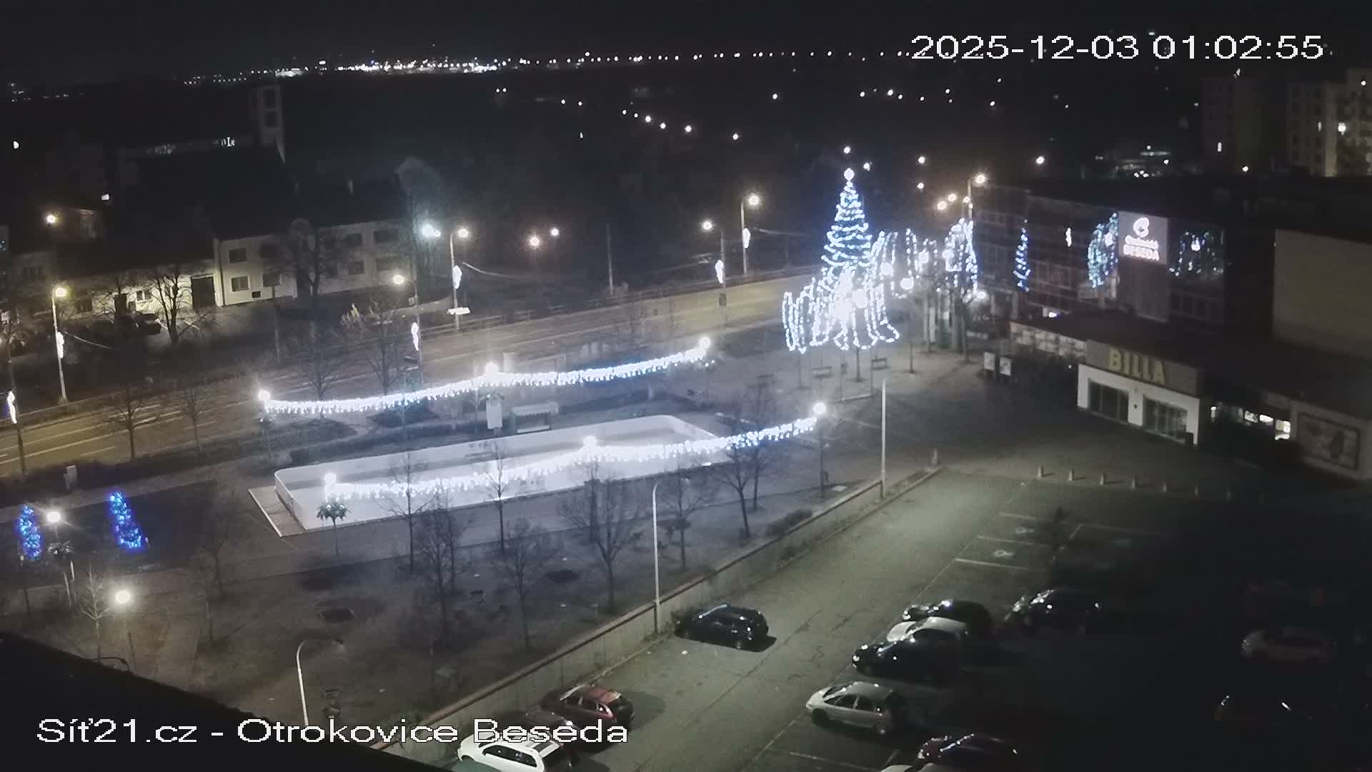 Otrokovice East View Skyline Live Cam - Otrokovice, Zlin, Czechia