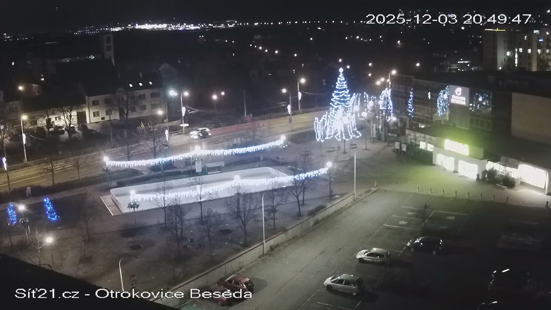 Otrokovice East View Skyline Live Cam - Otrokovice, Zlin, Czechia