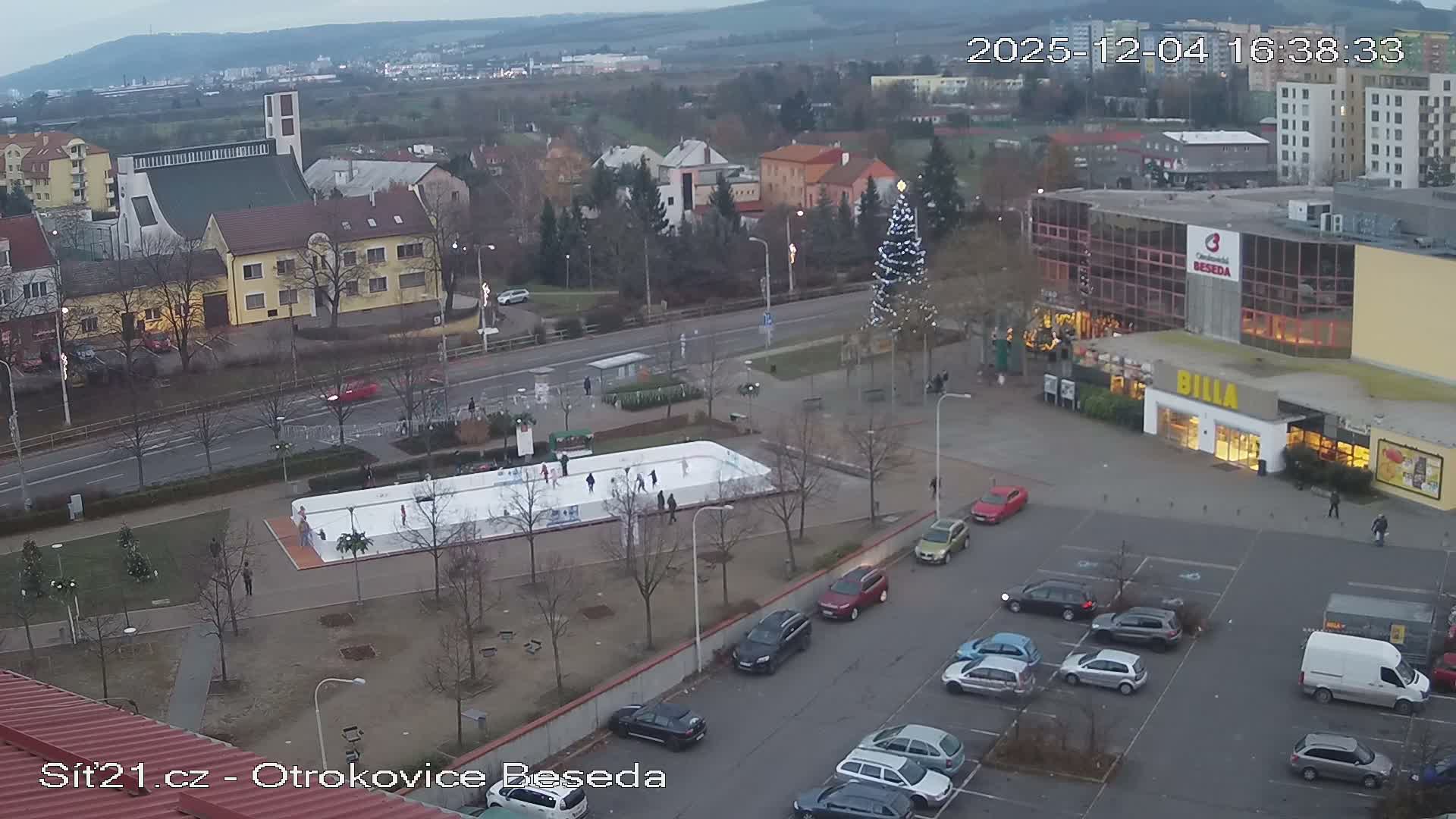 Otrokovice East View Skyline Live Cam - Otrokovice, Zlin, Czechia