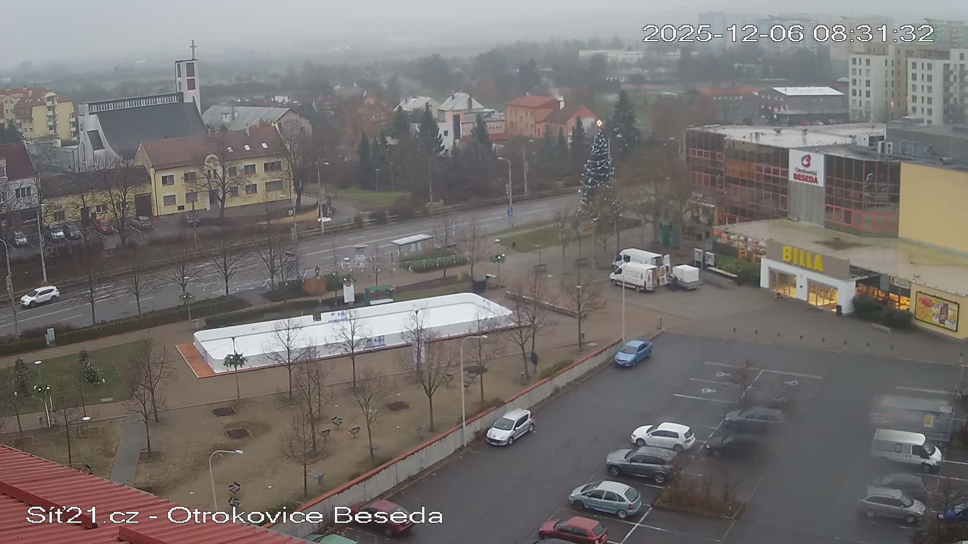 Otrokovice East View Skyline Live Cam - Otrokovice, Zlin, Czechia