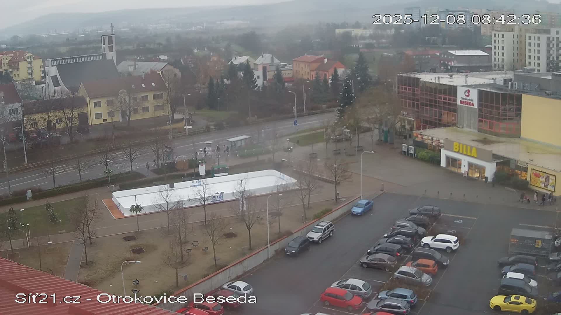 Otrokovice East View Skyline Live Cam - Otrokovice, Zlin, Czechia