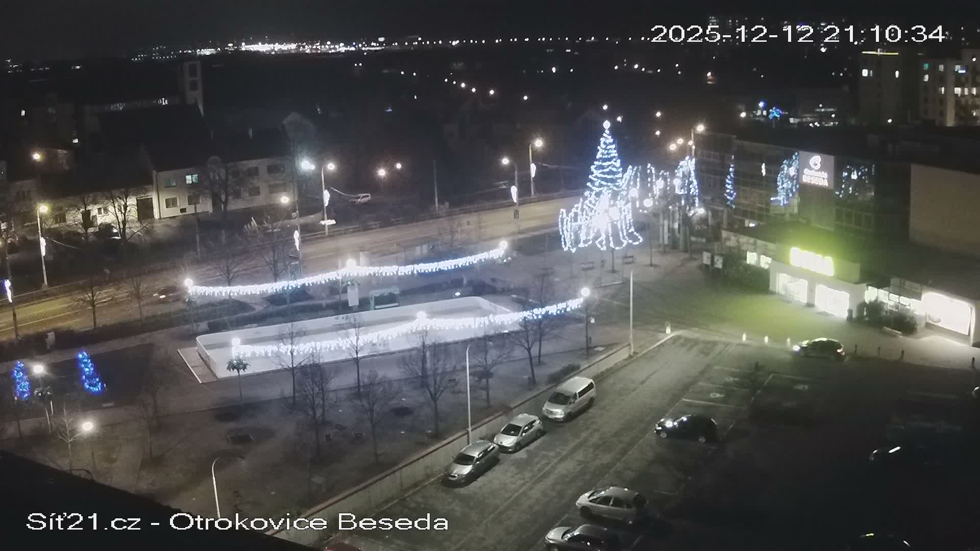 Otrokovice East View Skyline Live Cam - Otrokovice, Zlin, Czechia