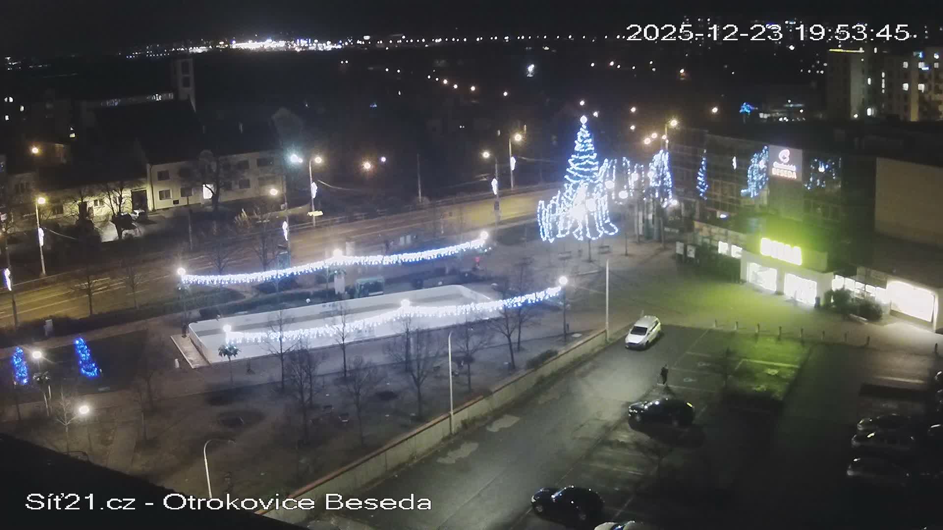 Otrokovice East View Skyline Live Cam - Otrokovice, Zlin, Czechia