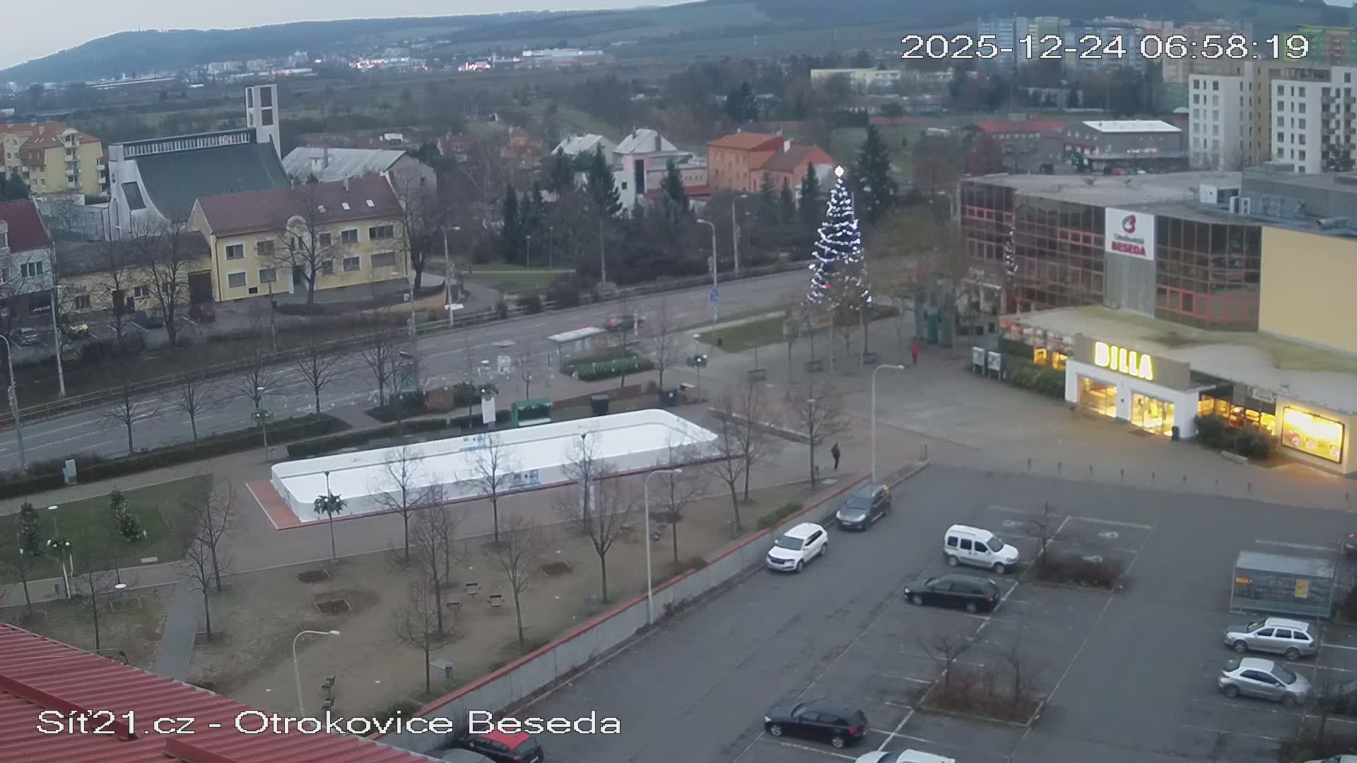Otrokovice East View Skyline Live Cam - Otrokovice, Zlin, Czechia