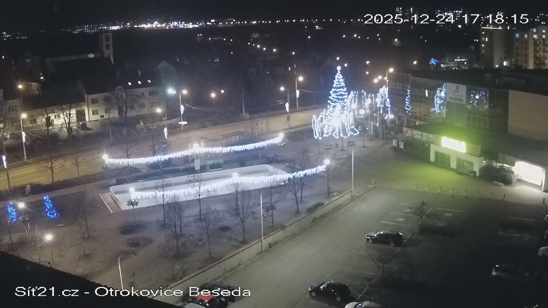 Otrokovice East View Skyline Live Cam - Otrokovice, Zlin, Czechia