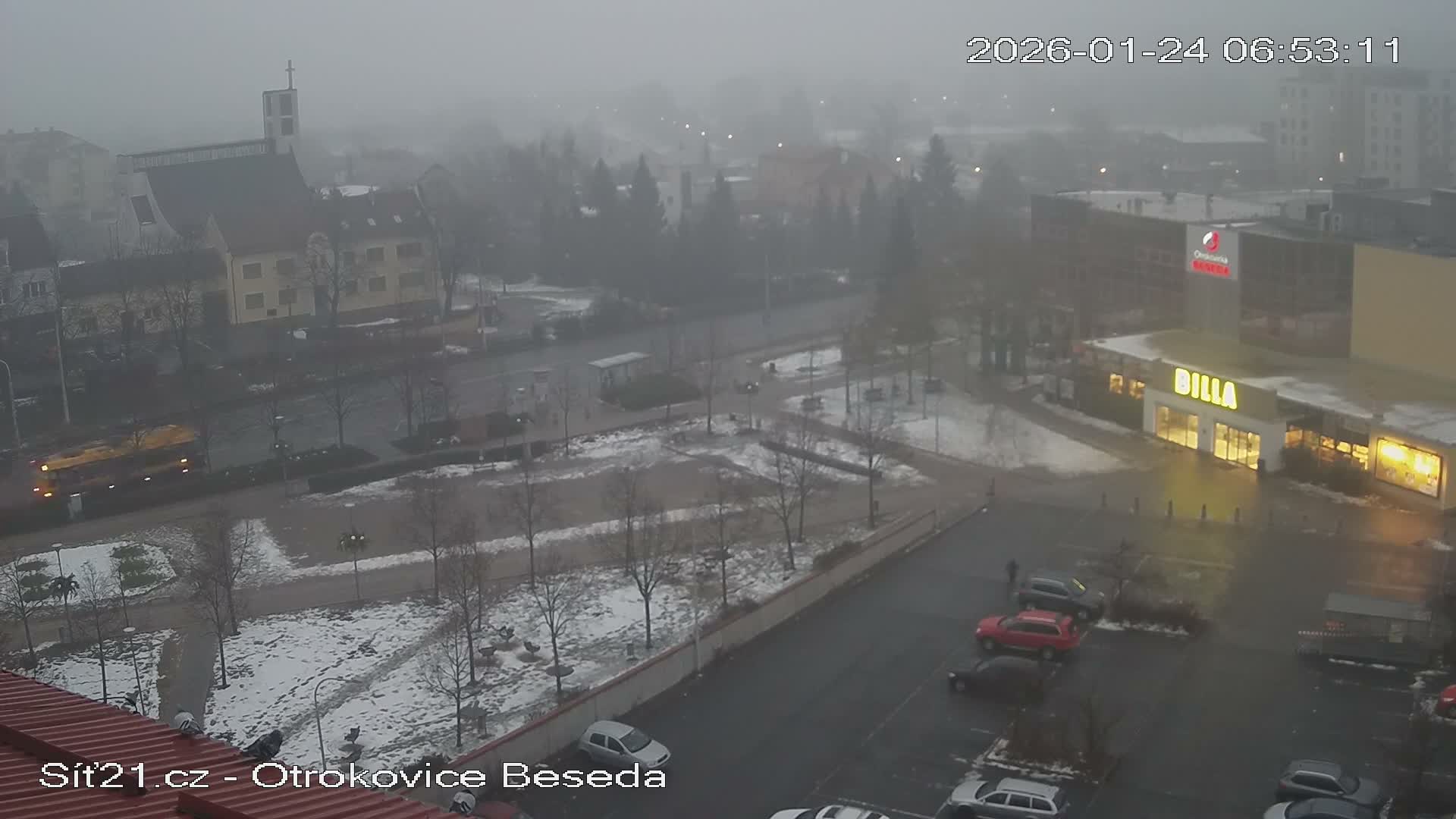Otrokovice East View Skyline Live Cam - Otrokovice, Zlin, Czechia