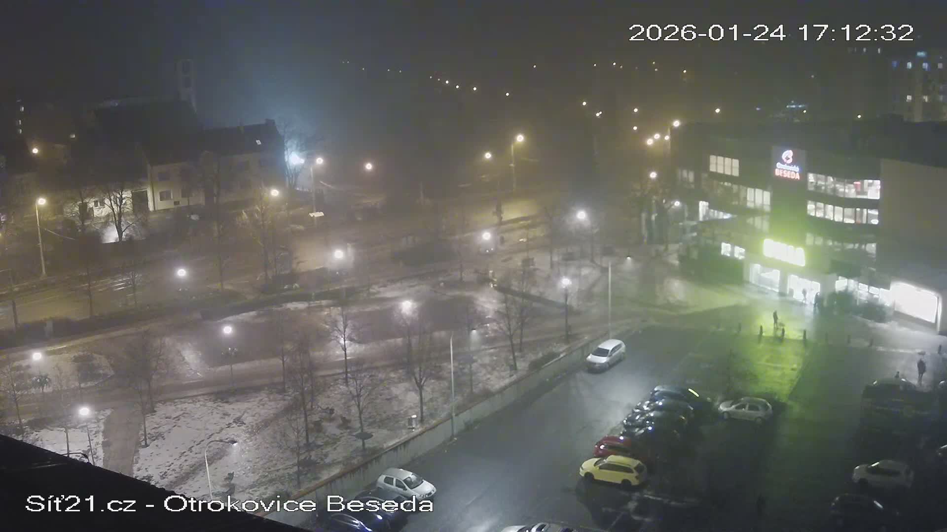 Otrokovice East View Skyline Live Cam - Otrokovice, Zlin, Czechia