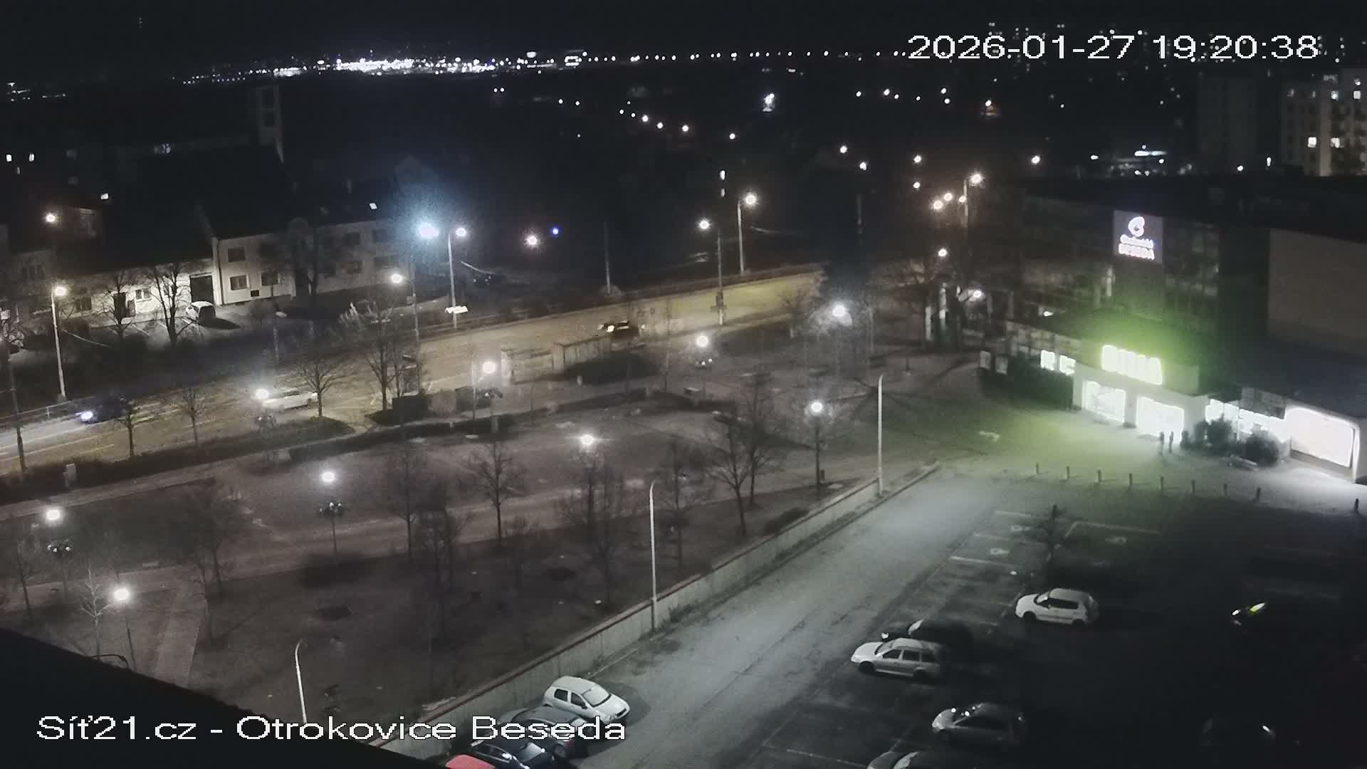 Otrokovice East View Skyline Live Cam - Otrokovice, Zlin, Czechia
