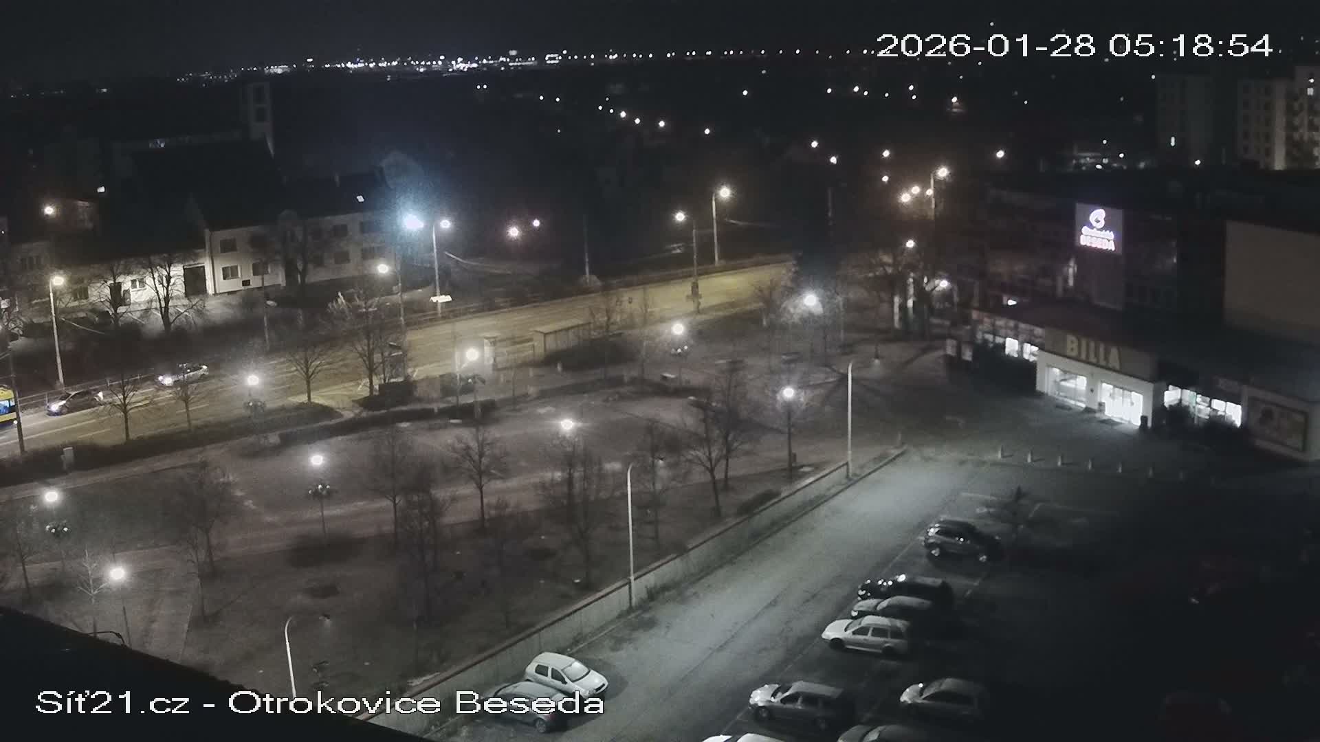 Otrokovice East View Skyline Live Cam - Otrokovice, Zlin, Czechia