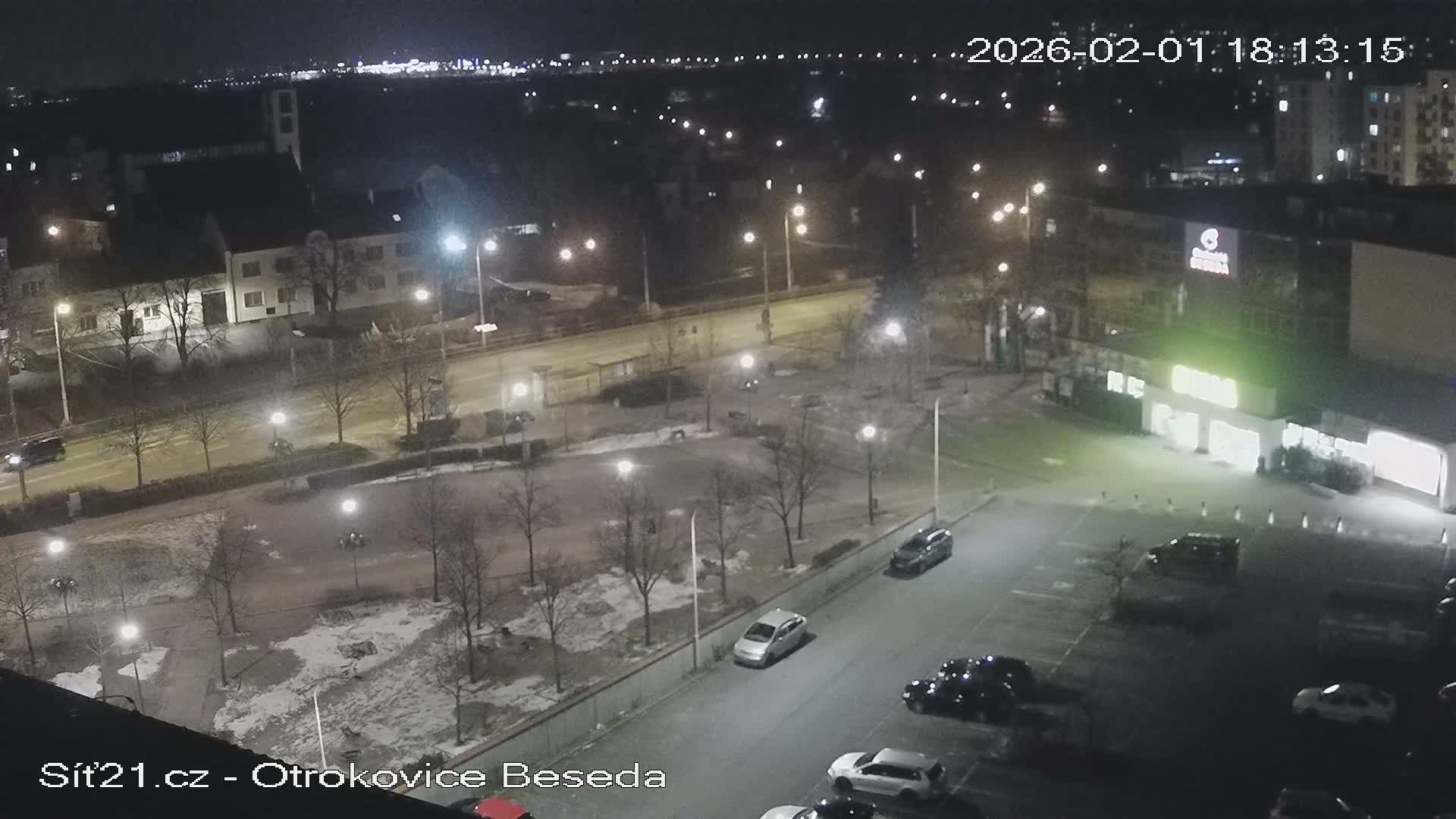 Otrokovice East View Skyline Live Cam - Otrokovice, Zlin, Czechia
