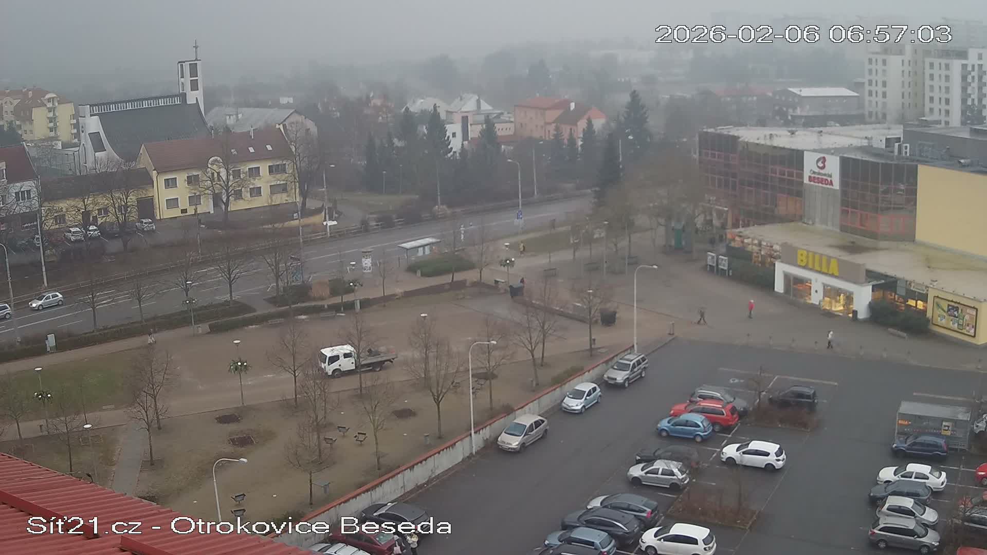 Otrokovice East View Skyline Live Cam - Otrokovice, Zlin, Czechia