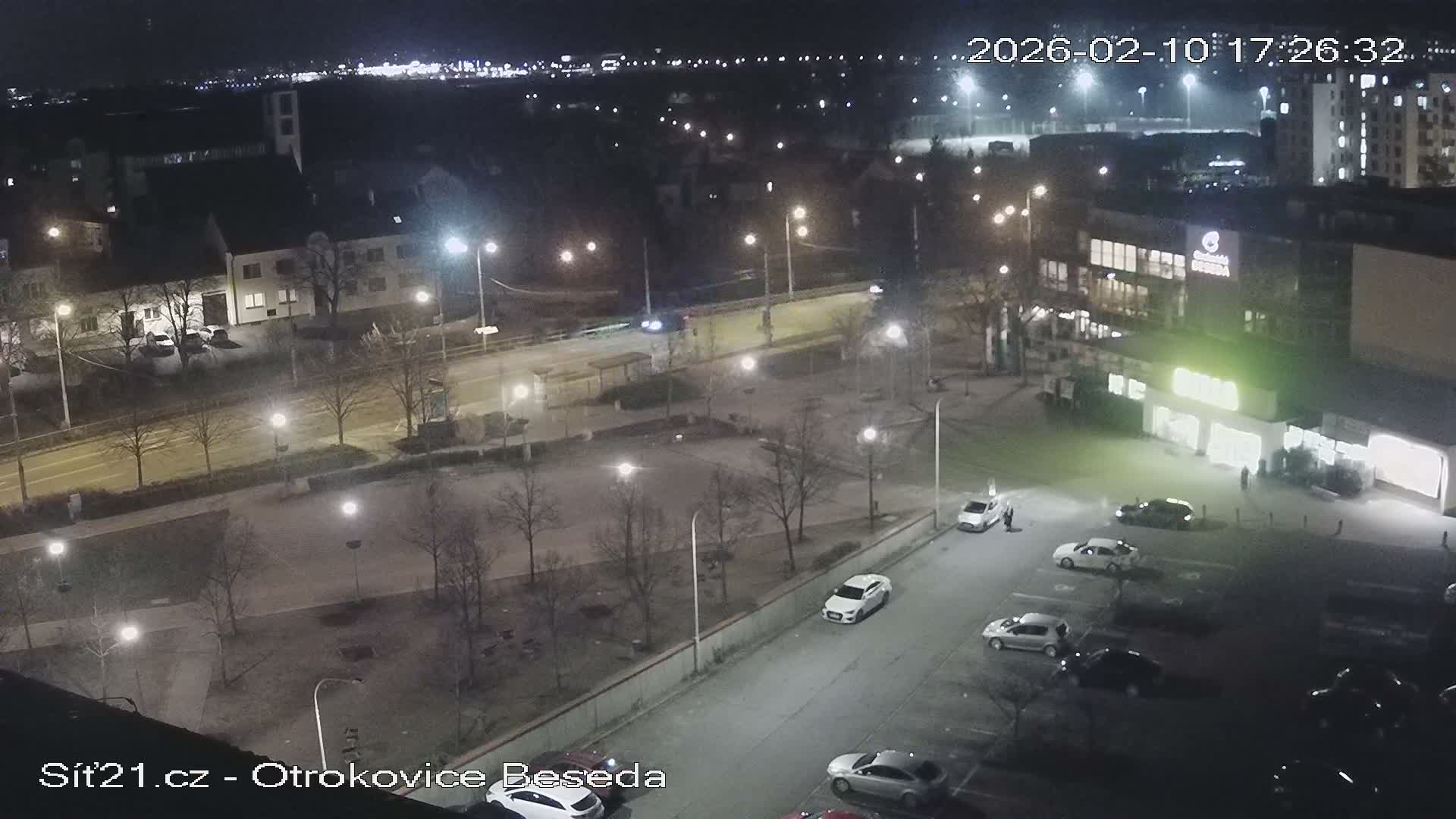 Otrokovice East View Skyline Live Cam - Otrokovice, Zlin, Czechia