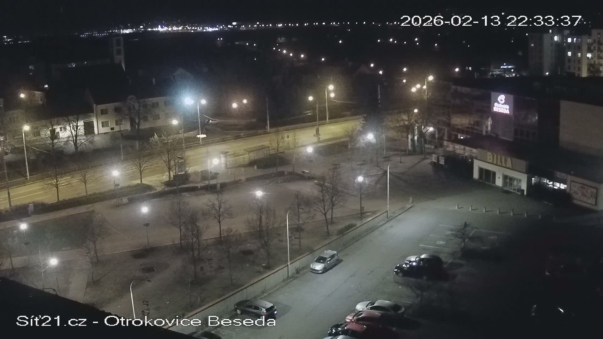 Otrokovice East View Skyline Live Cam - Otrokovice, Zlin, Czechia