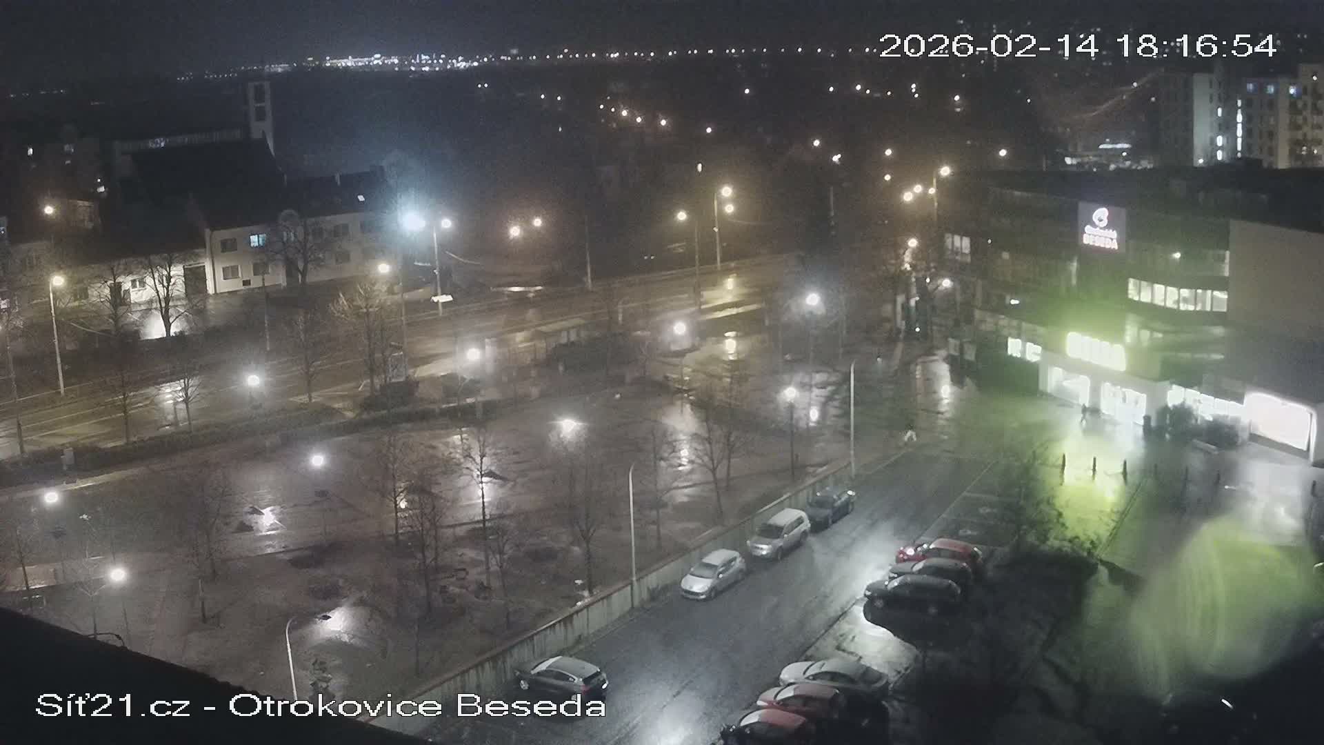 Otrokovice East View Skyline Live Cam - Otrokovice, Zlin, Czechia