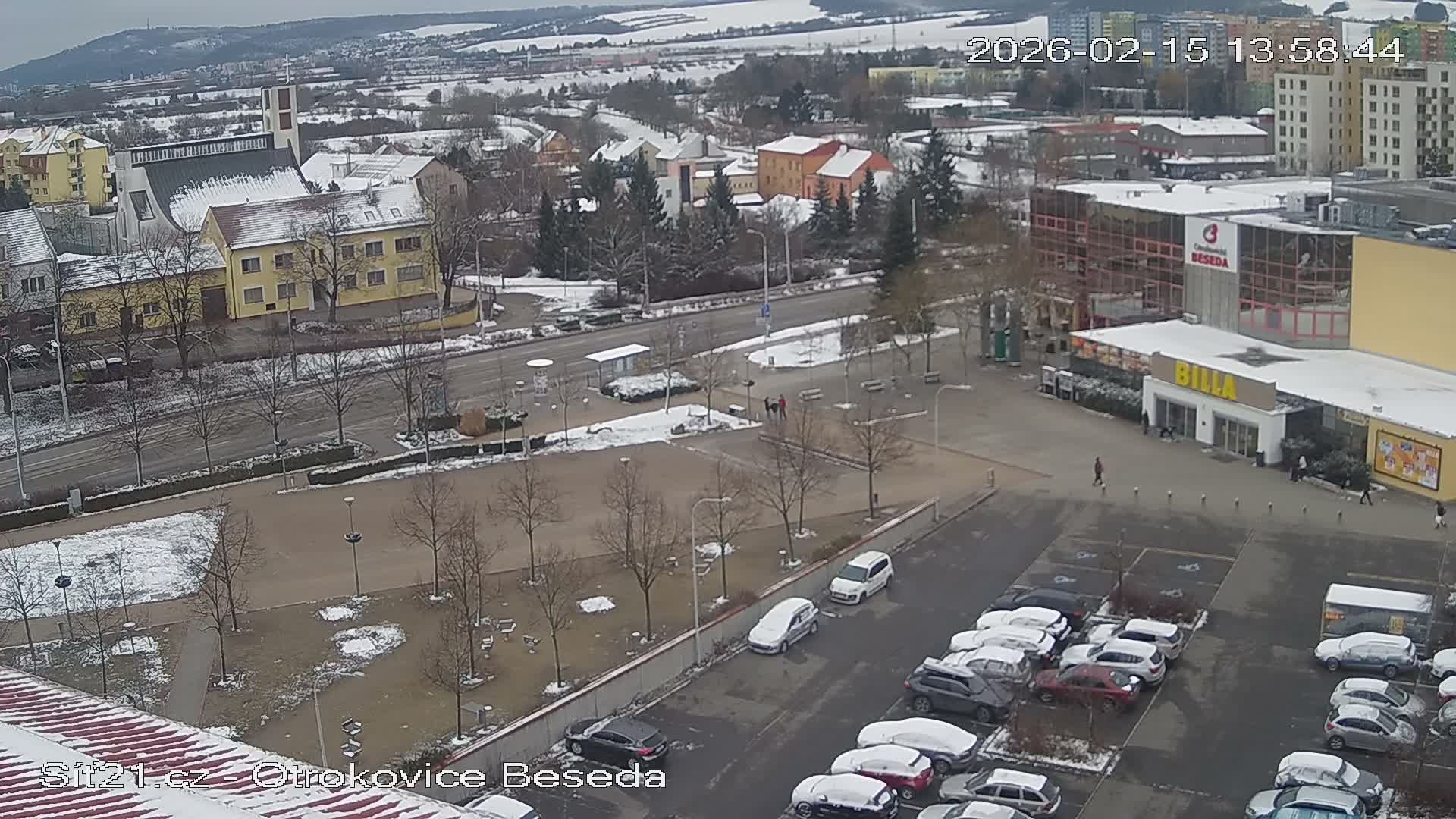 Otrokovice East View Skyline Live Cam - Otrokovice, Zlin, Czechia
