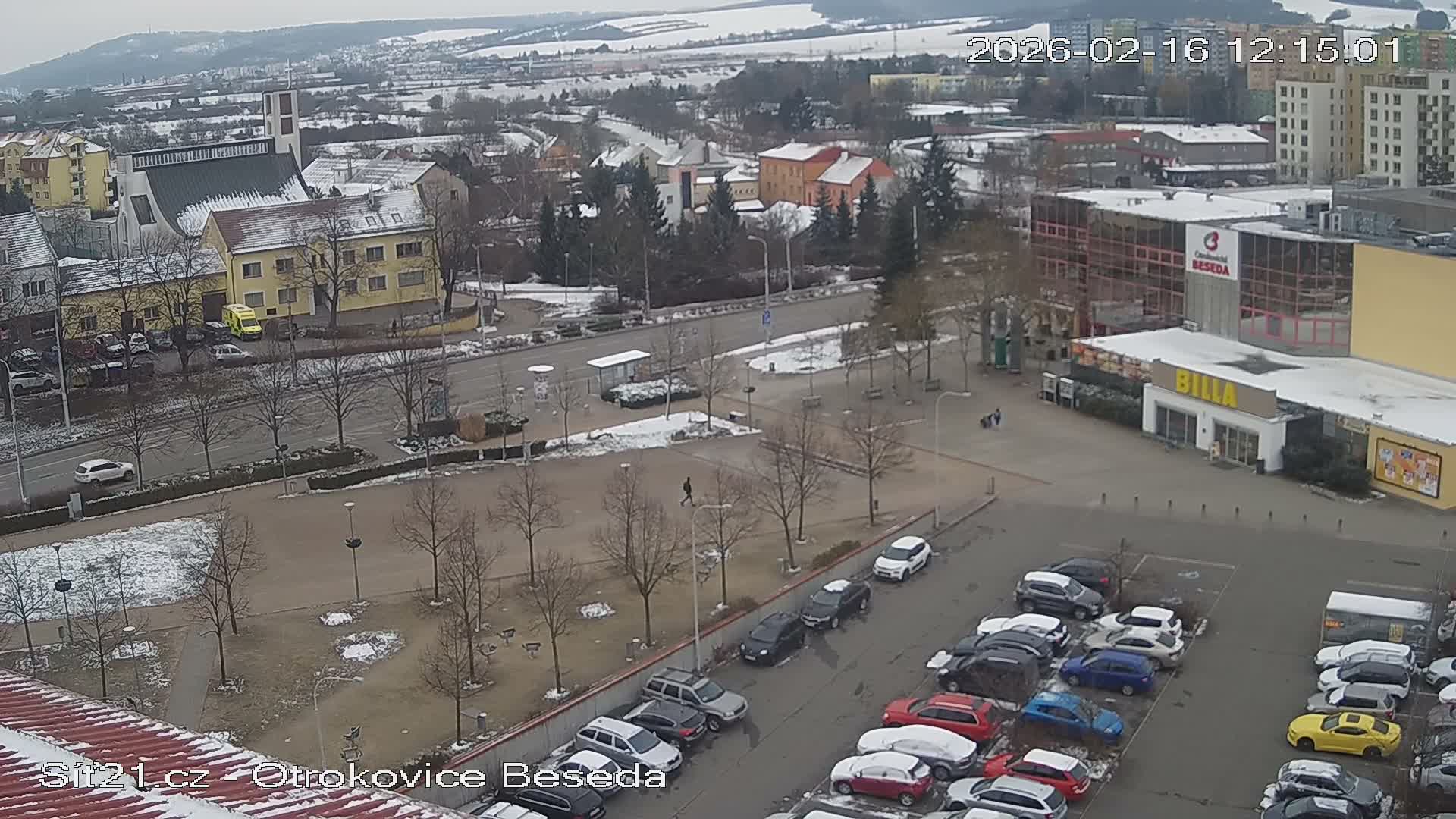 Otrokovice East View Skyline Live Cam - Otrokovice, Zlin, Czechia
