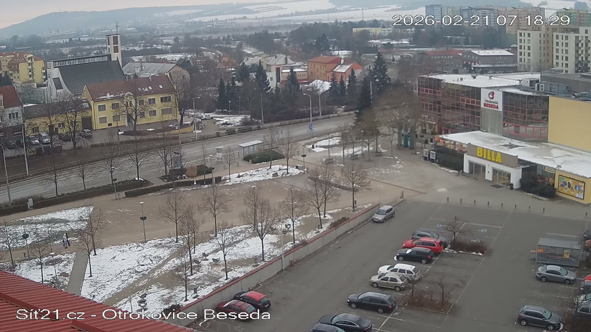 Otrokovice East View Skyline Live Cam - Otrokovice, Zlin, Czechia