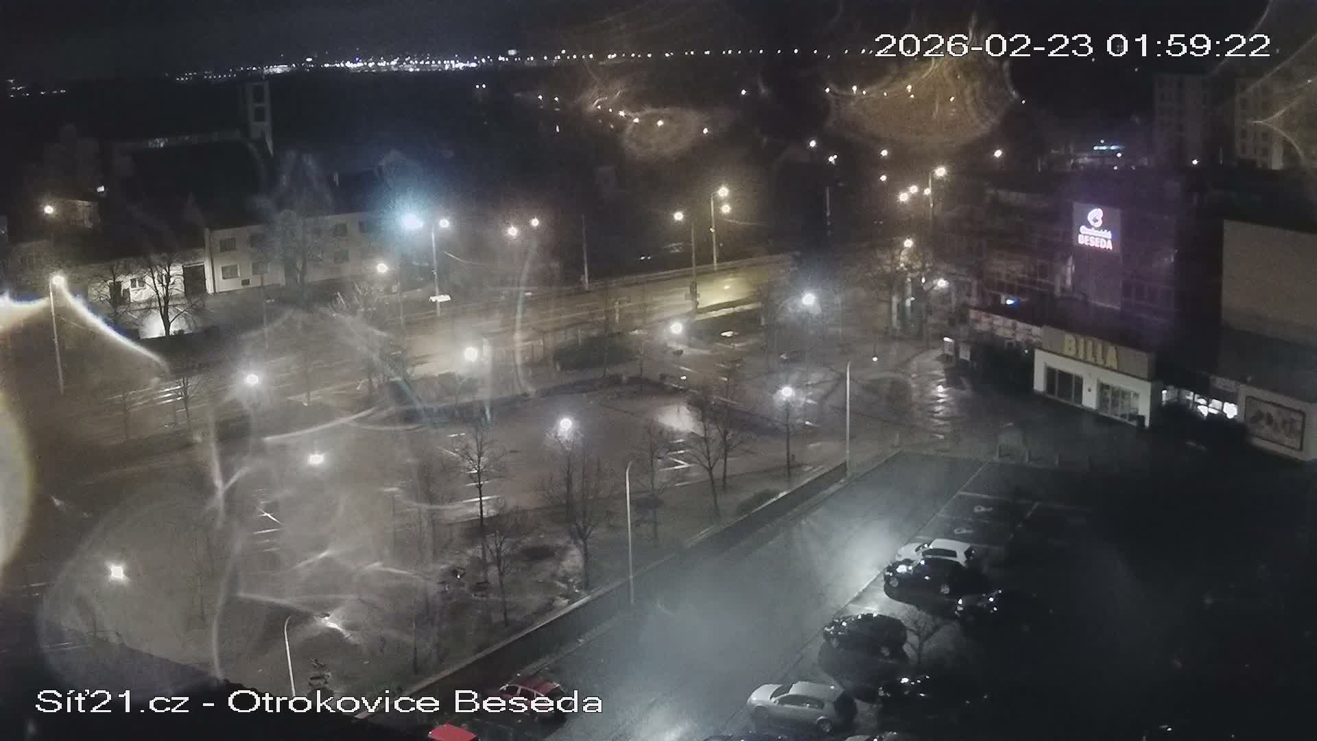 Otrokovice East View Skyline Live Cam - Otrokovice, Zlin, Czechia